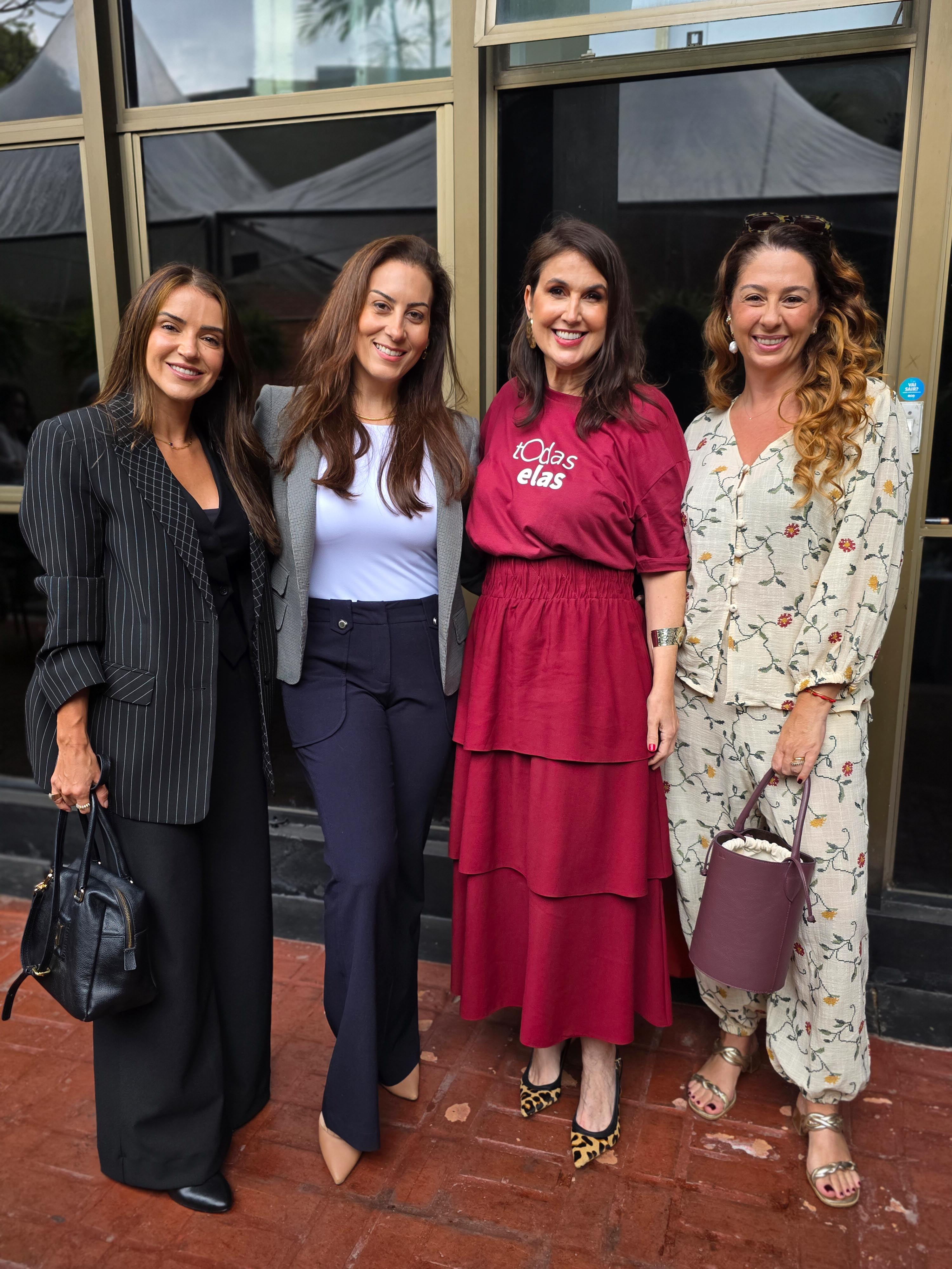 Alline Zanoni, Carol Veiga, Renata Rasseli e Marianne Assbu