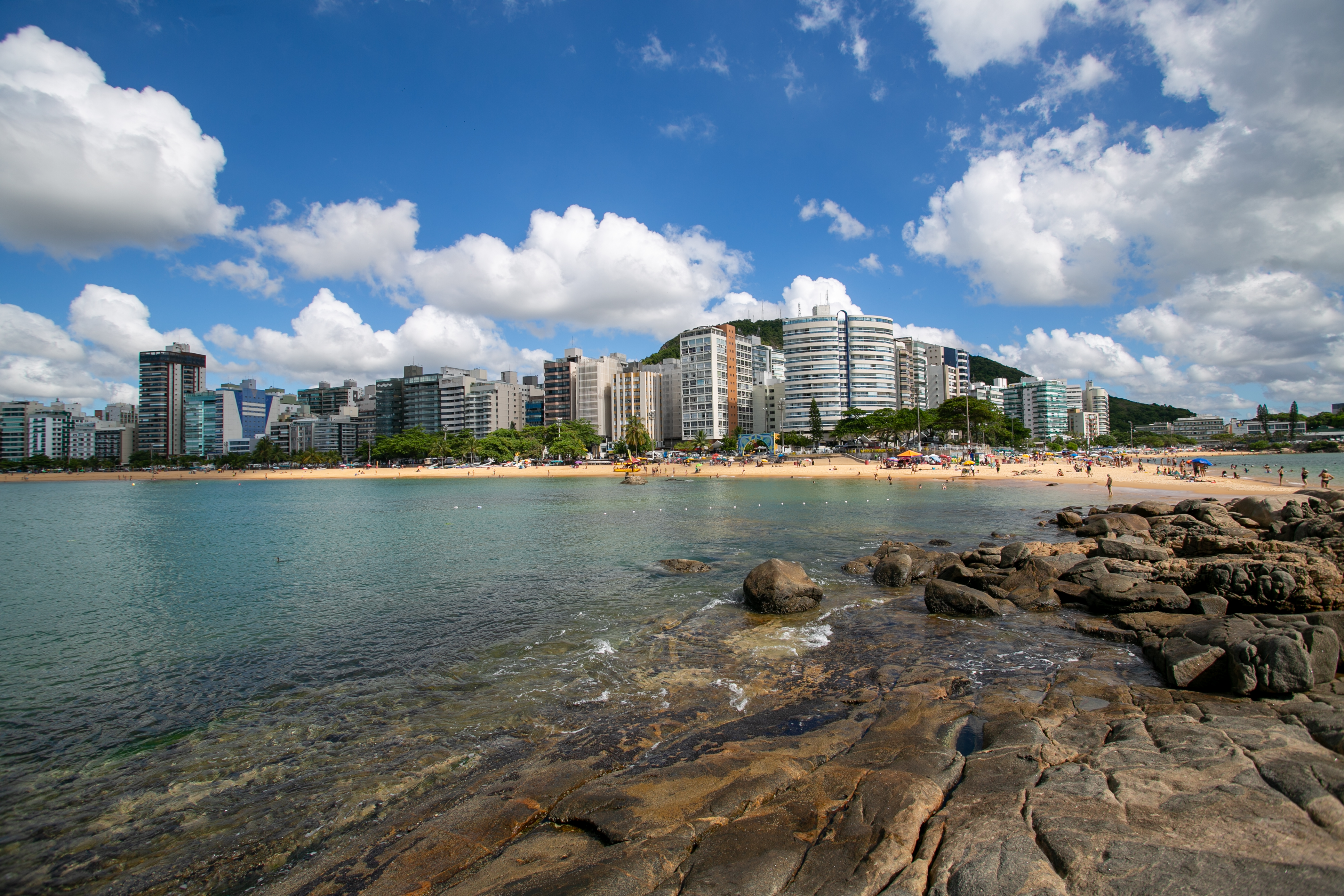 Praia da Costa, em Vila Velha