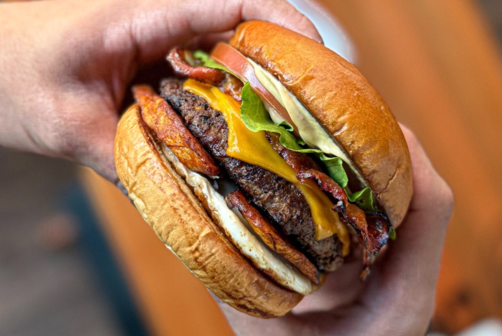 Hambúrguer da Cavendish Burger