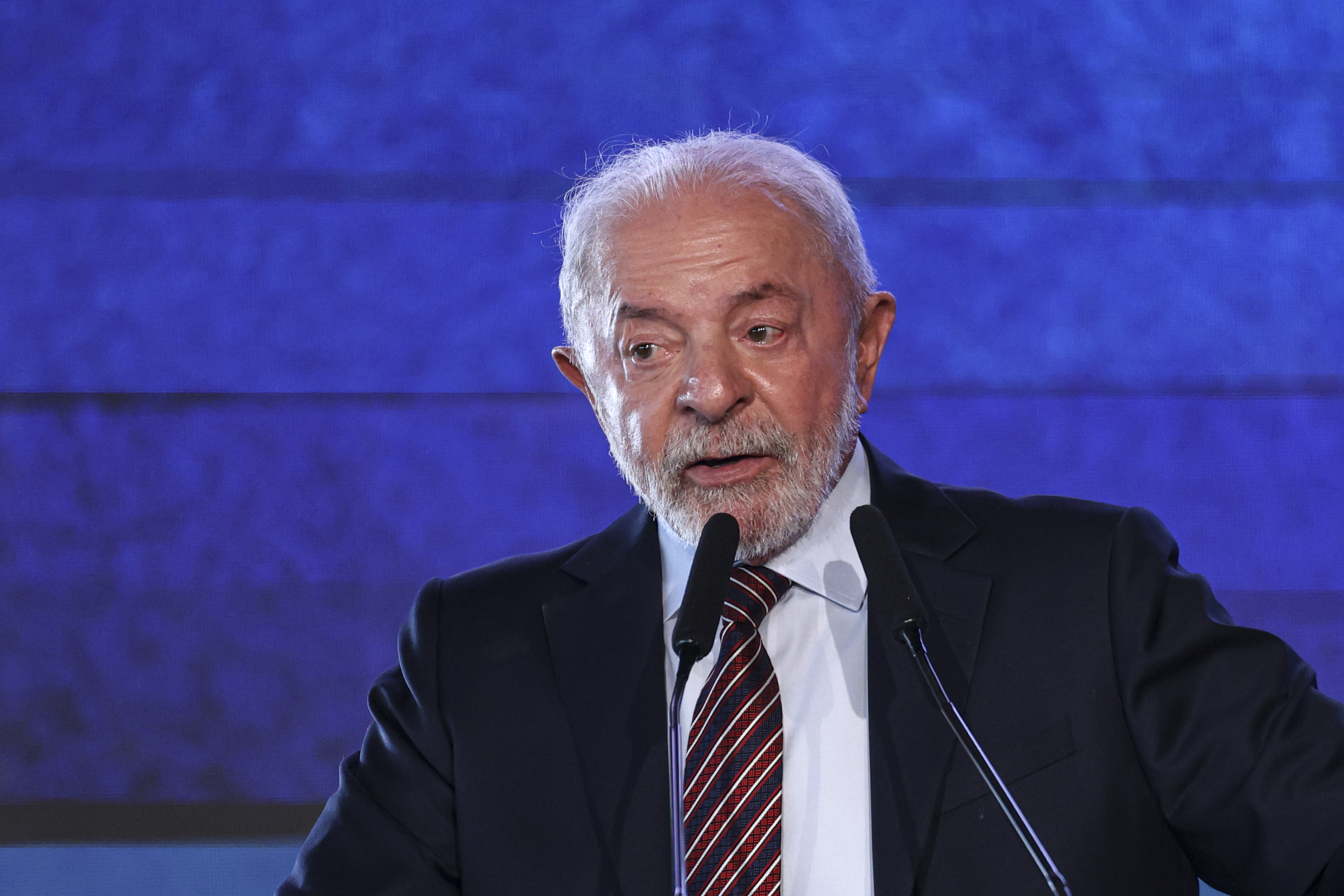 O presidente Luiz Inácio Lula da Silva