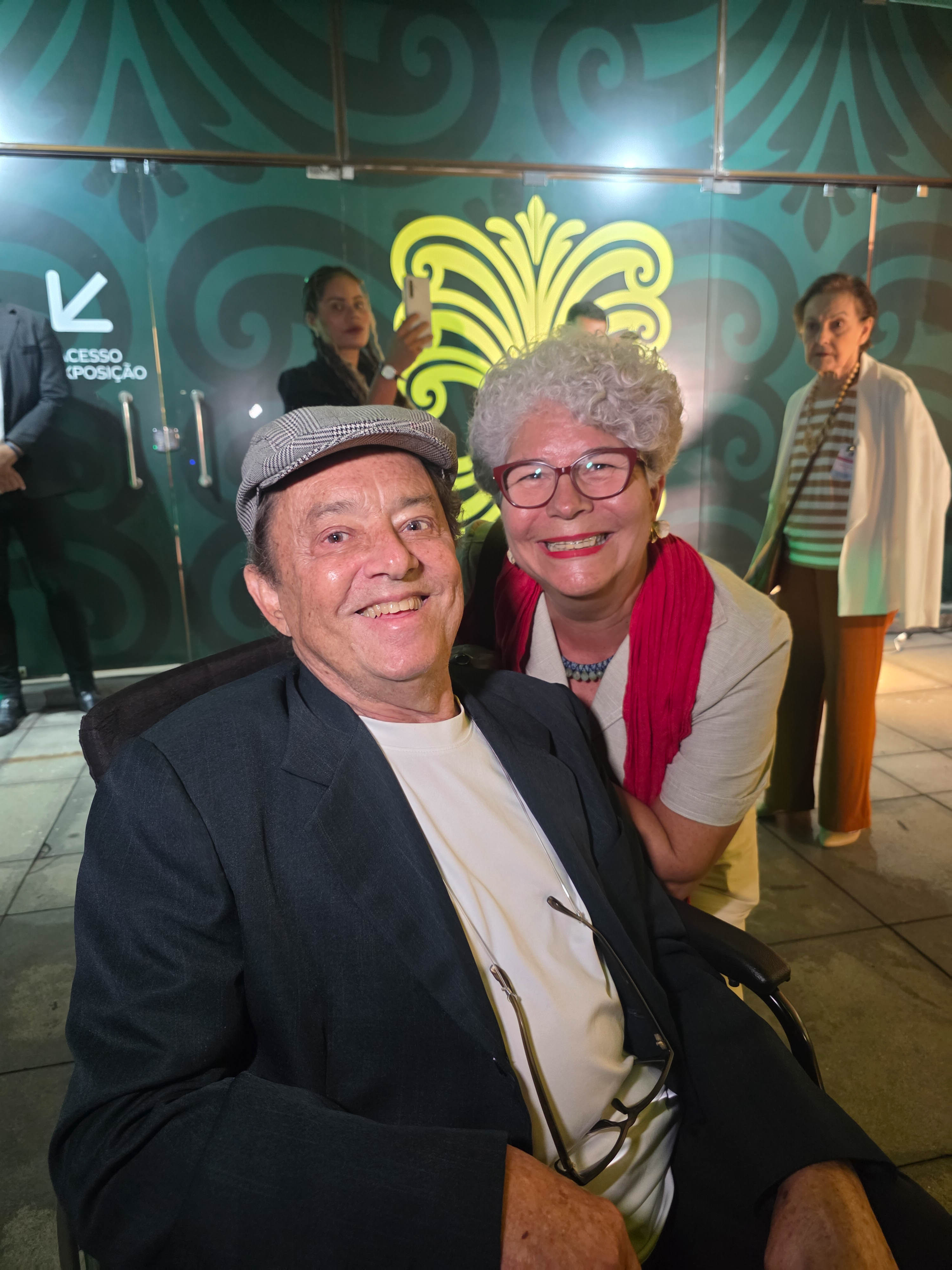 Claudio Vereza e Célia Tavares