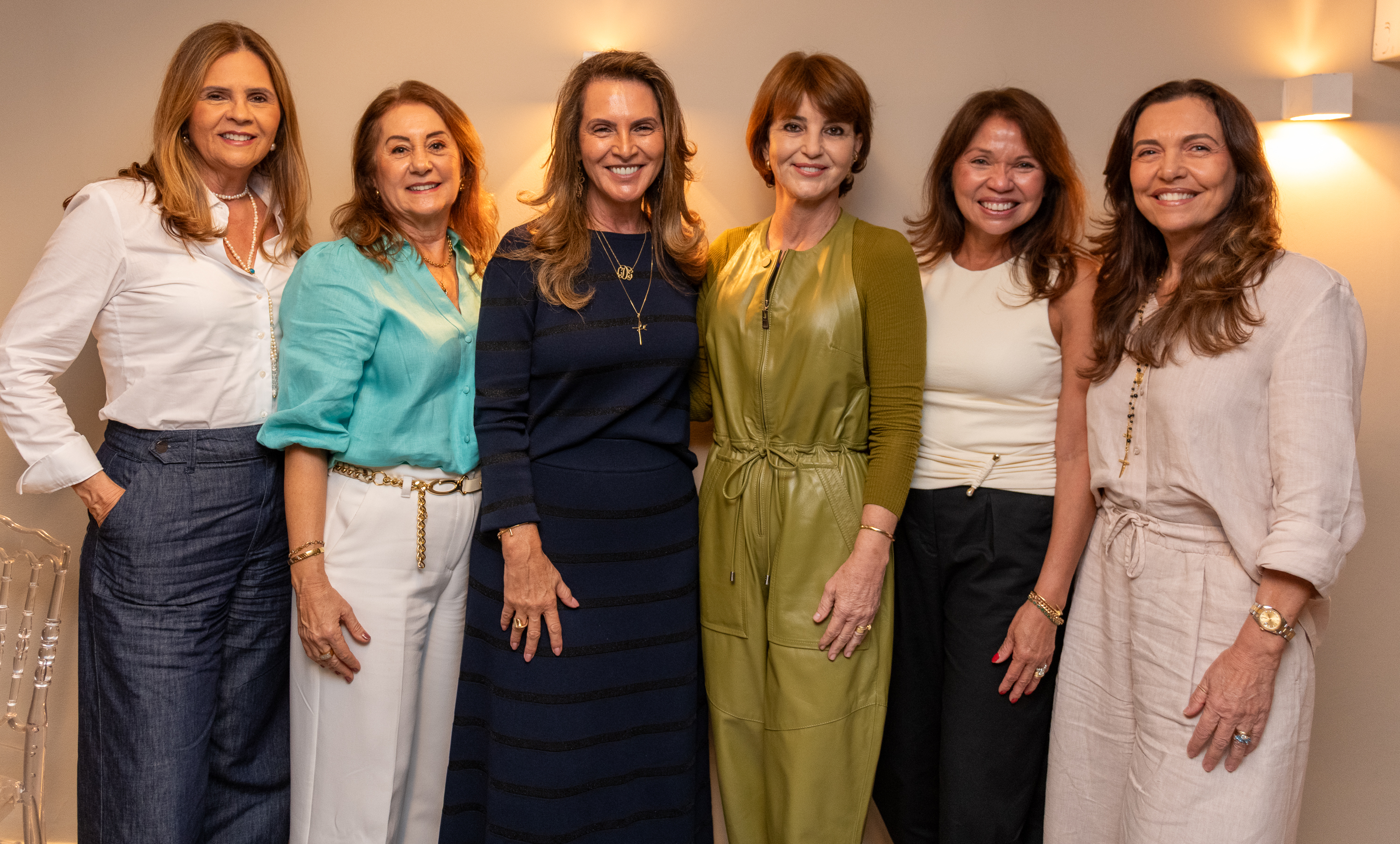 Karla Leal, Luciete Calmon, Denise Gazzinelli, Solange Lube, Ana Clark, Fernanda Serrão Coser