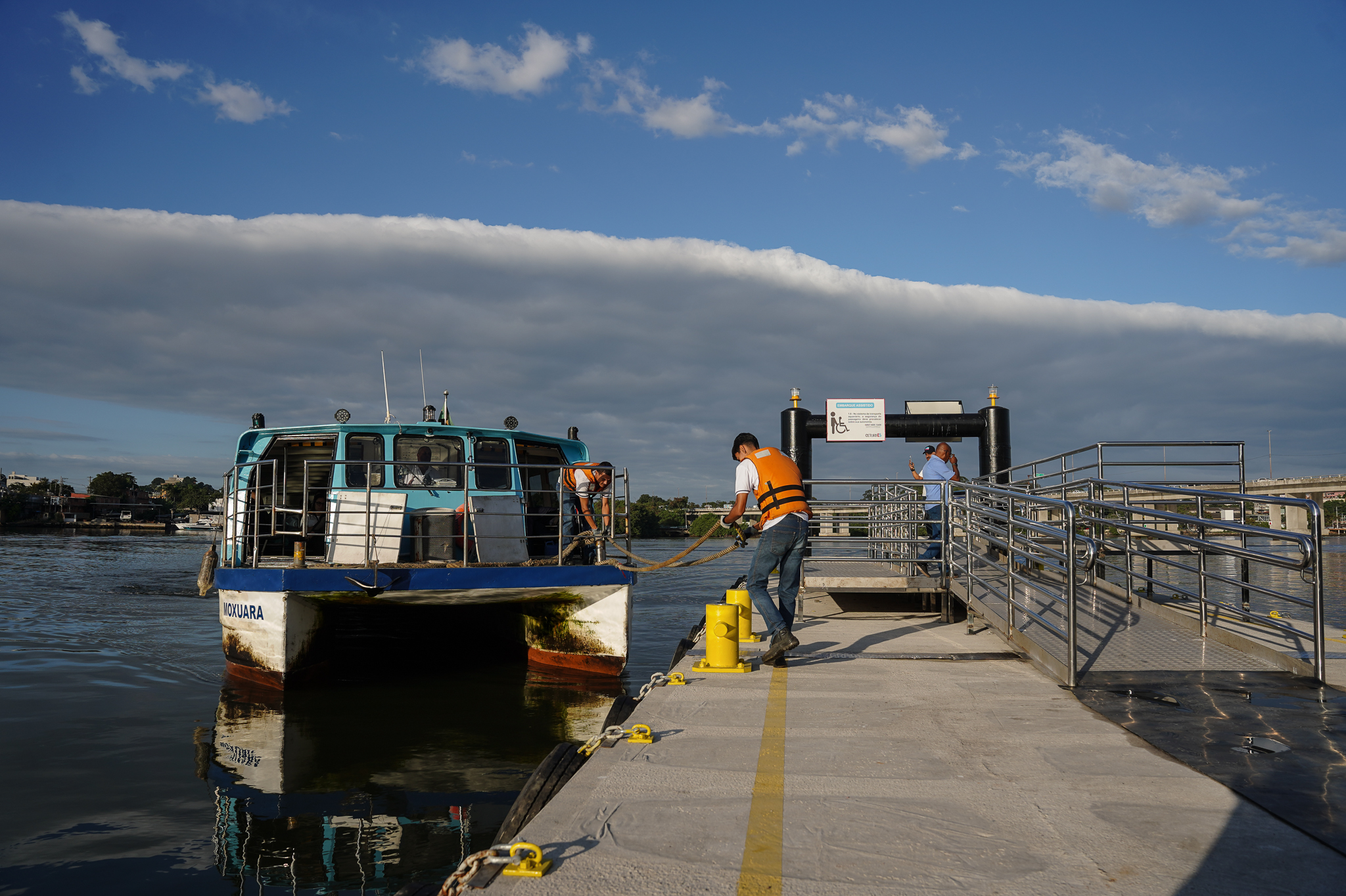 Estação do aquaviário na Rodoviária de Vitória começa a operar