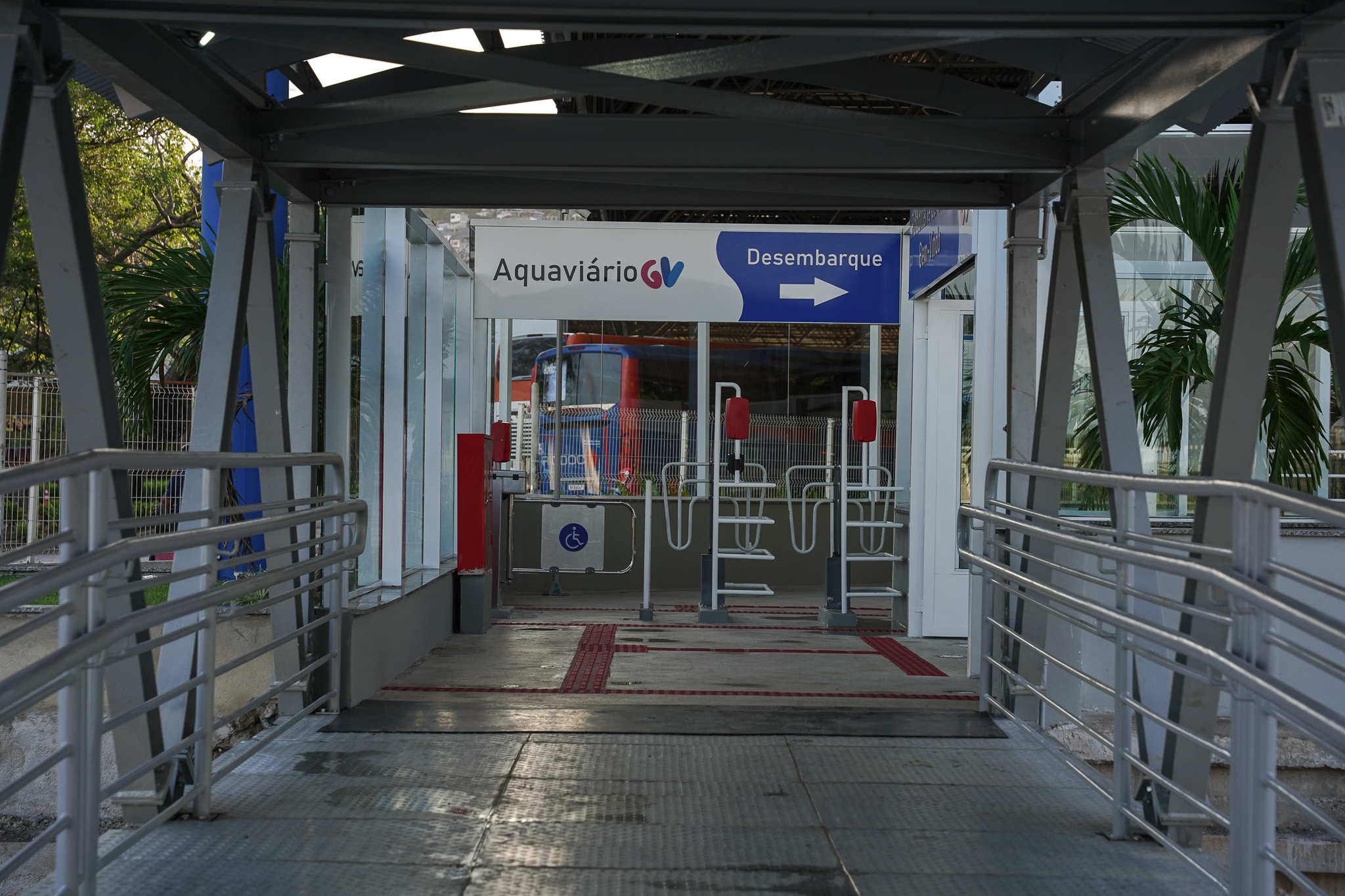 Estação do aquaviário na Rodoviária de Vitória começa a operar