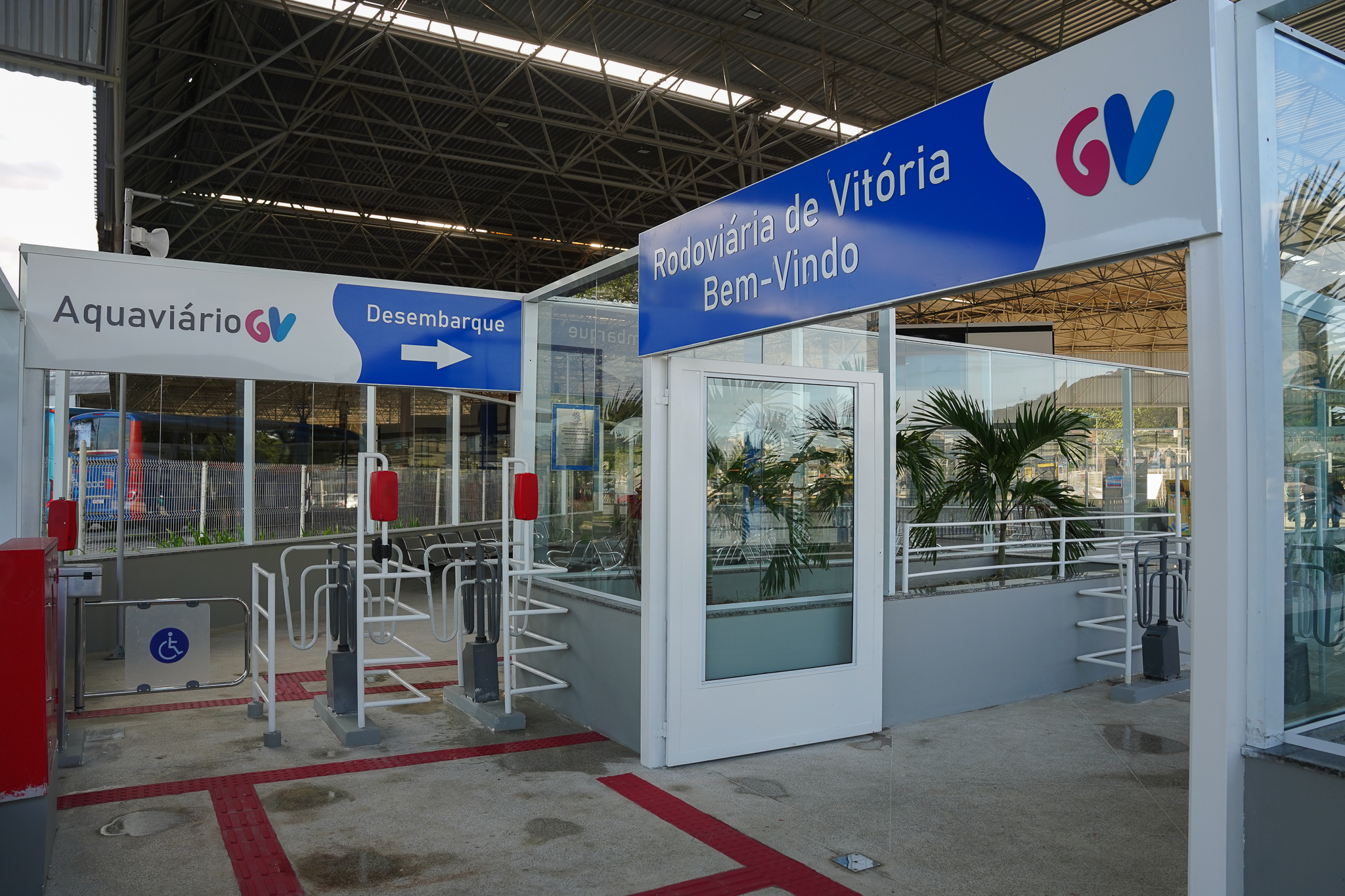 Estação do aquaviário na Rodoviária de Vitória começa a operar