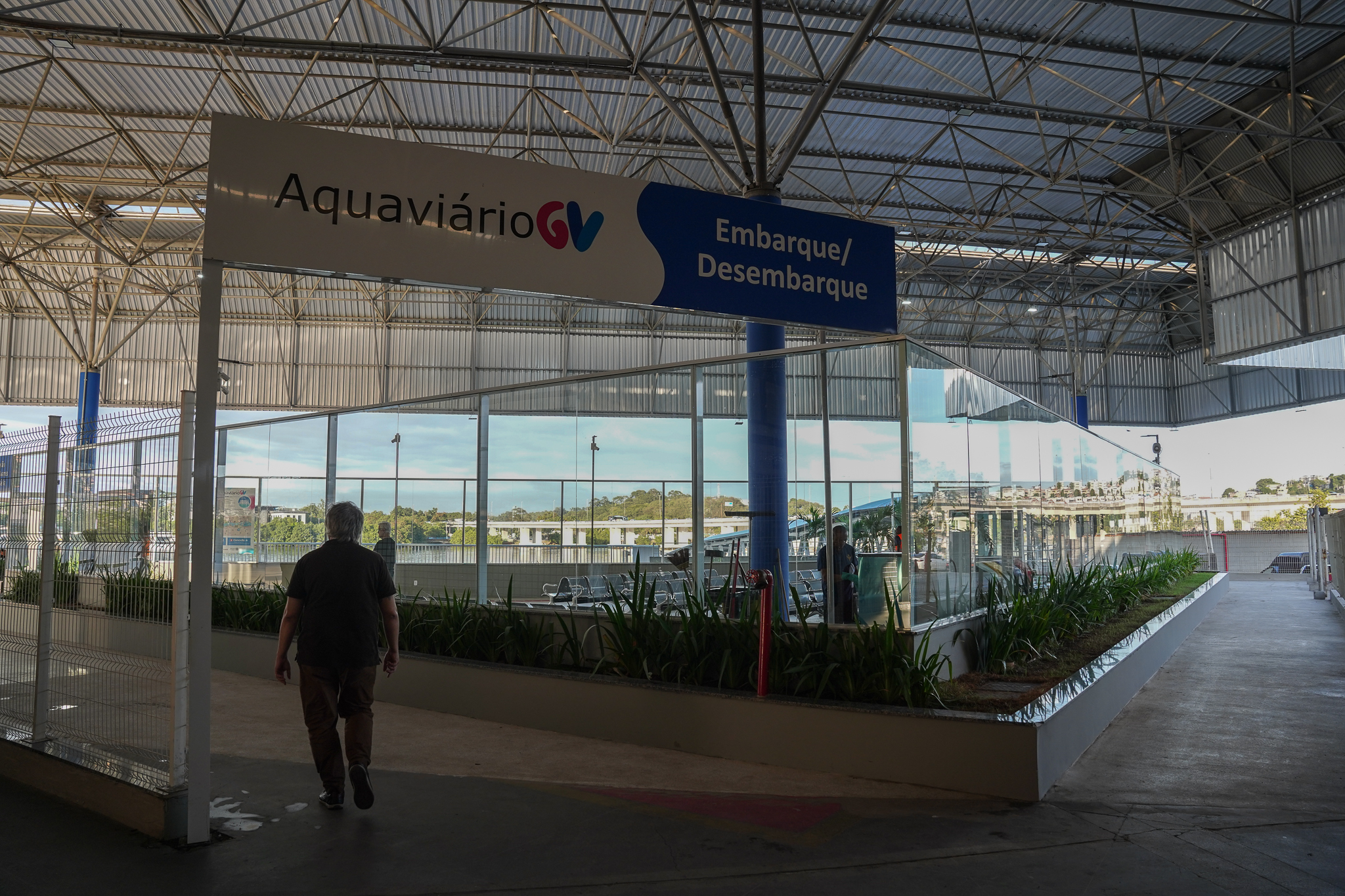 Estação do aquaviário na Rodoviária de Vitória começa a operar