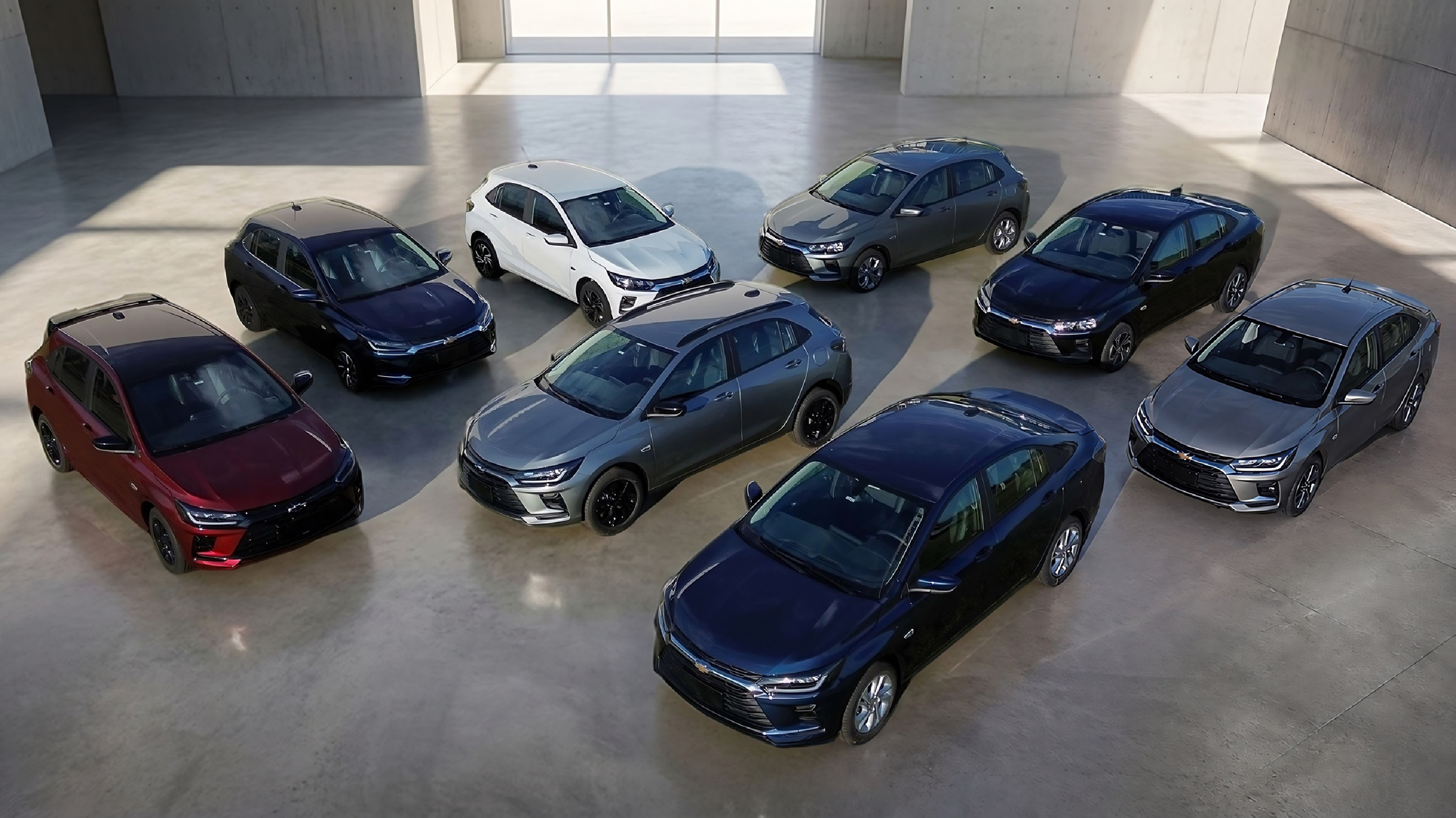 A Chevrolet apresentou a linha 2027 do Onix, que agora conta com 14 configurações diferentes, entre as opções de carroceria hatch e sedã.