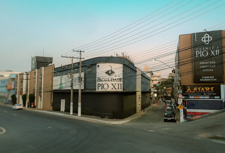 A Faculdade Pio XII fica em Campo Grande, Cariacica