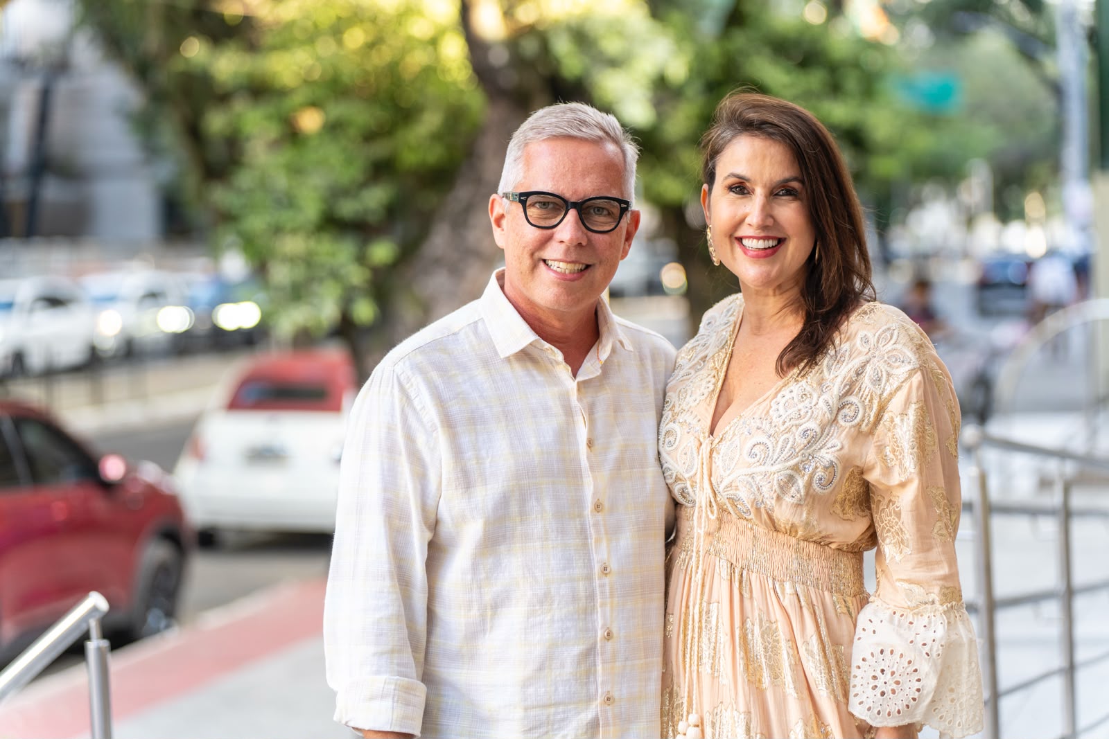 André Hees e Renata Rasseli