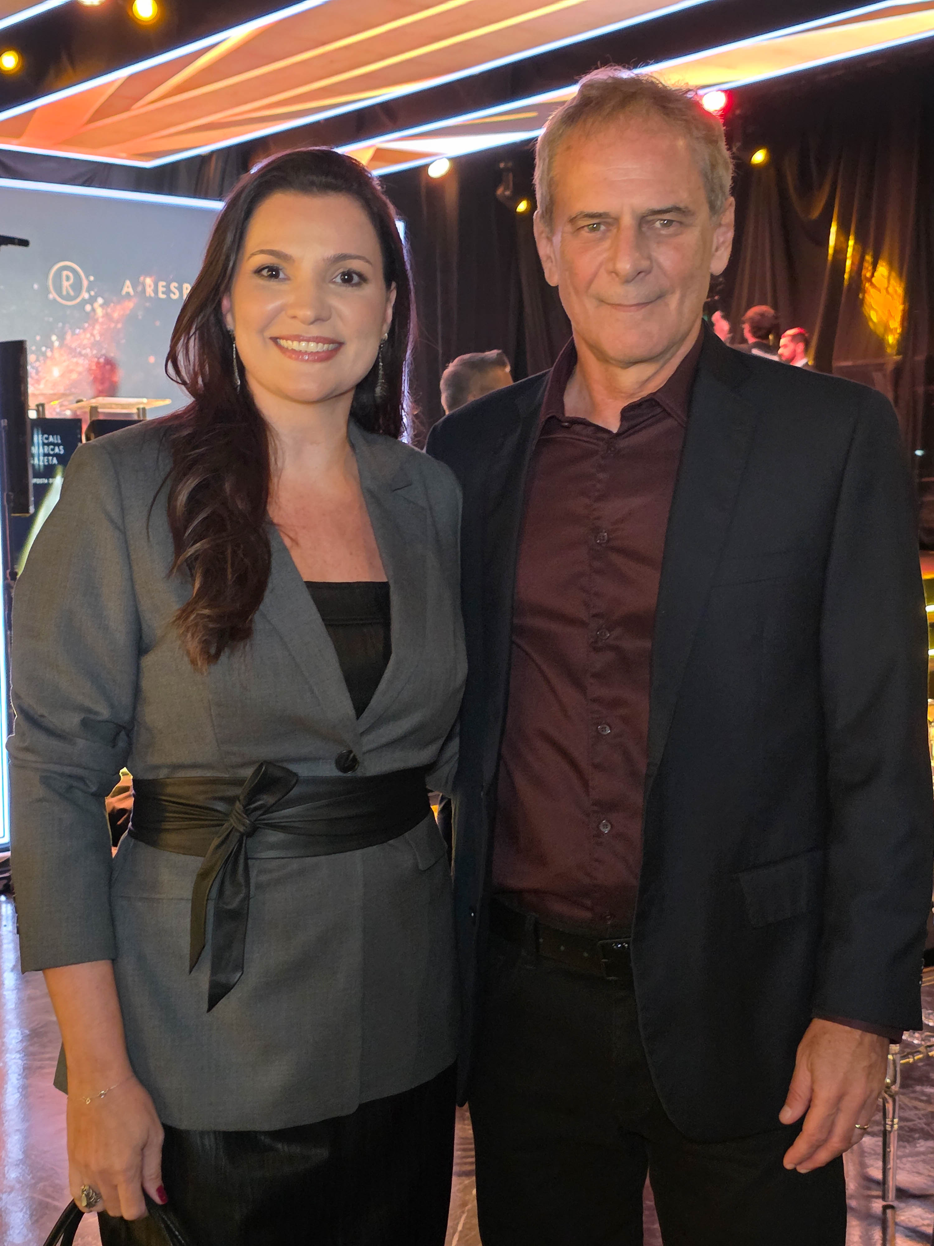 Leila Marchesi e Marcello Moraes