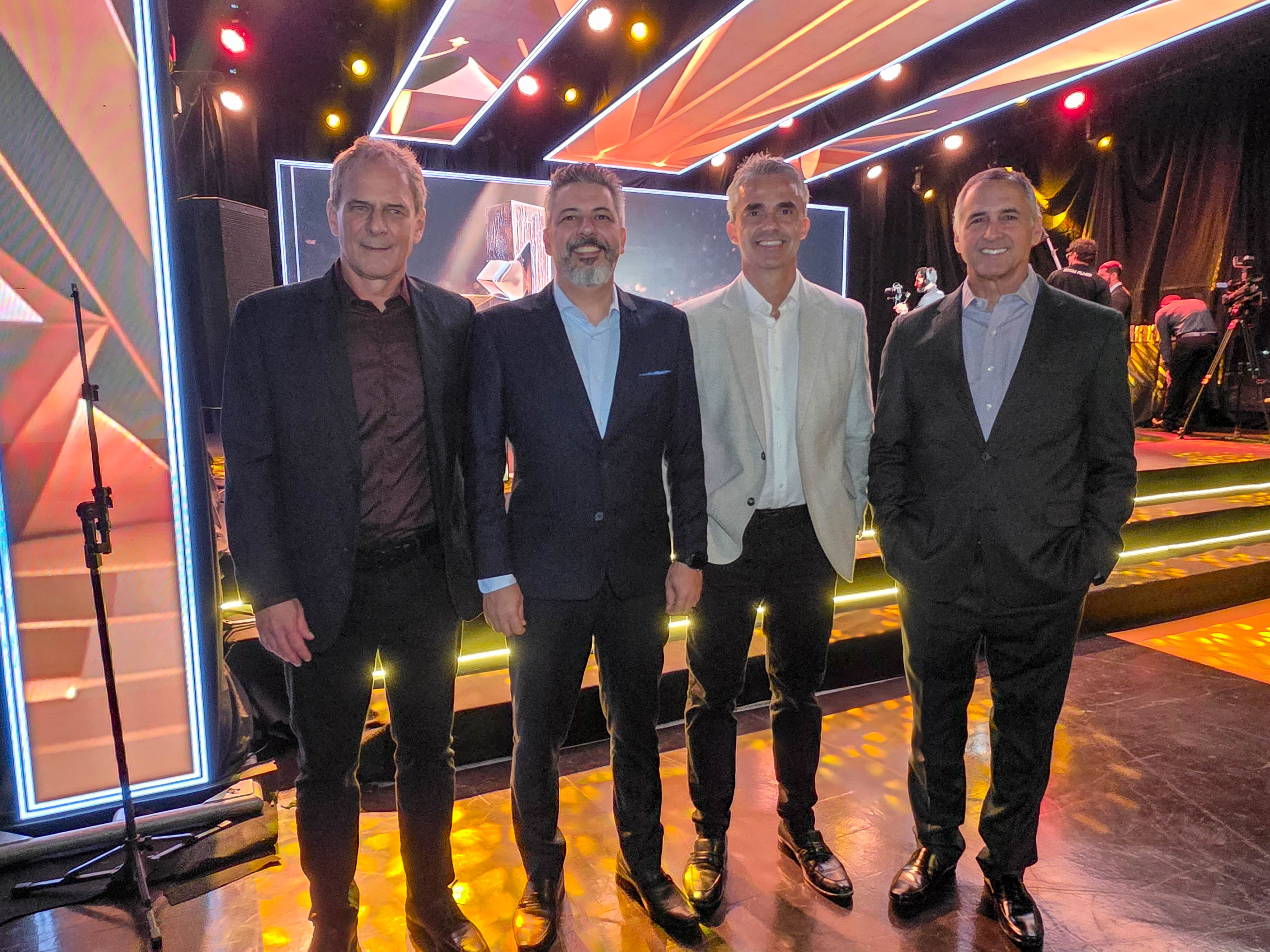 Marcello Moraes, Bruno Araújo, Bruno Passoni e Café Lindenberg