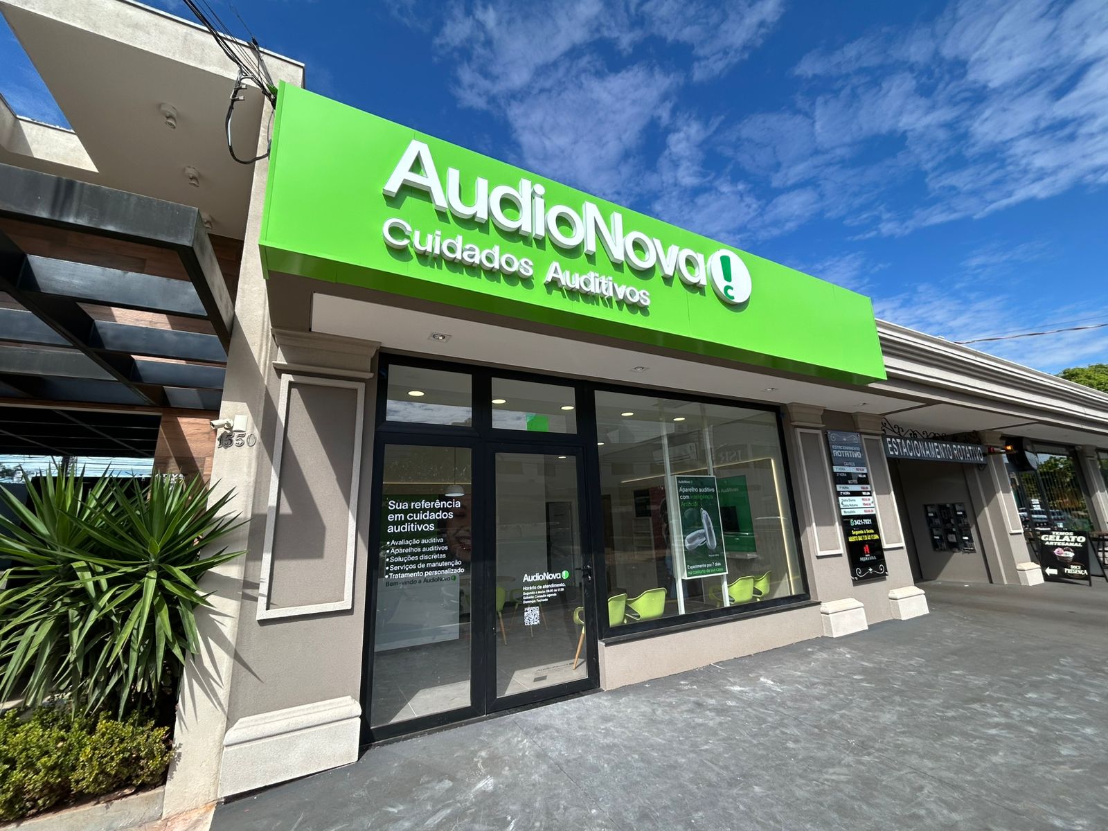 Uma das unidades da Audionova no Brasil