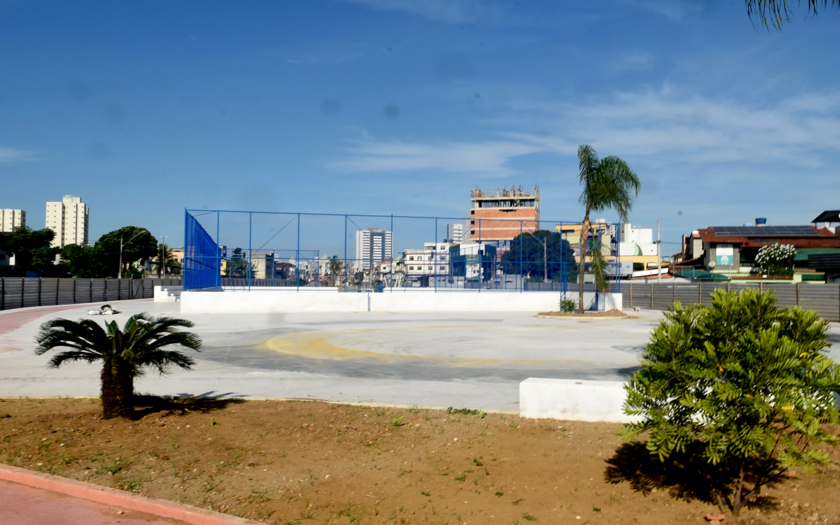 Obras do parque linear no Canal do Bigossi, Vila Velha