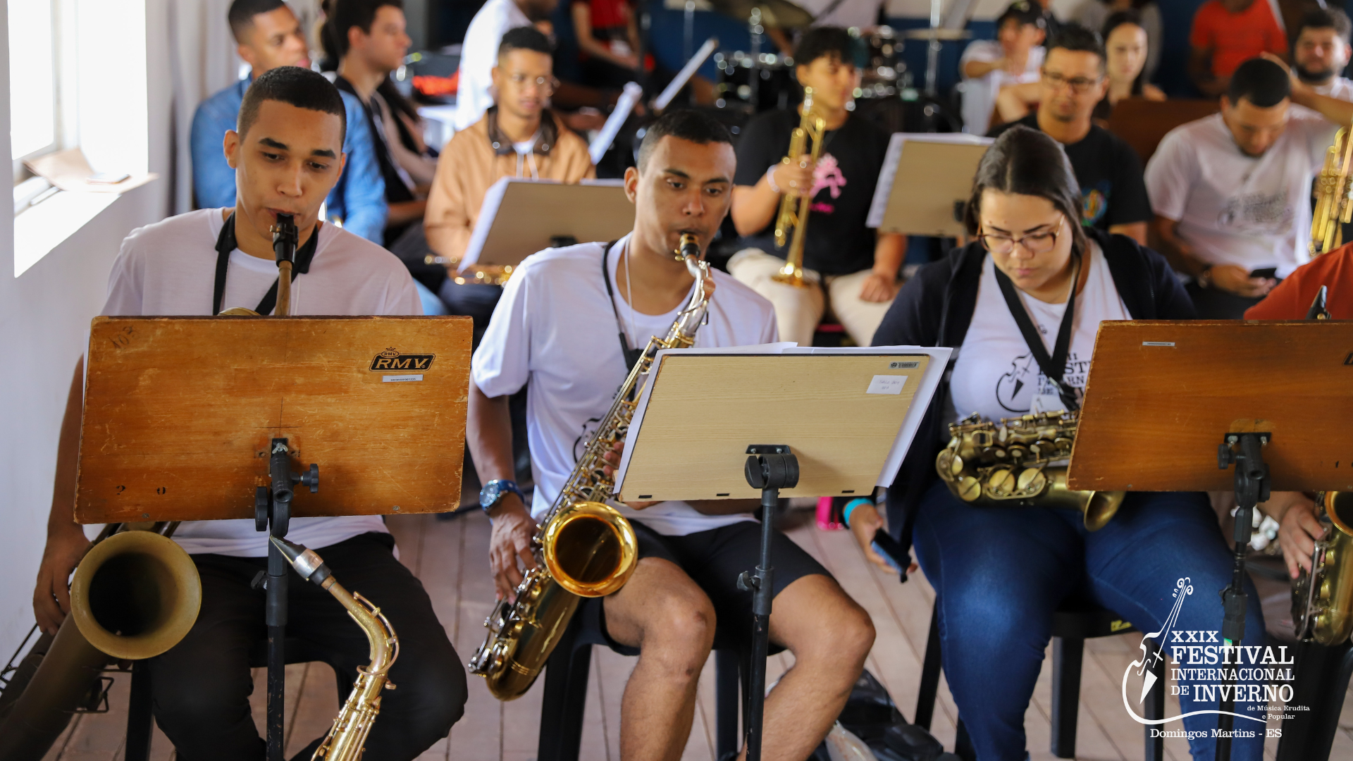 Oficina de prática de Big Band