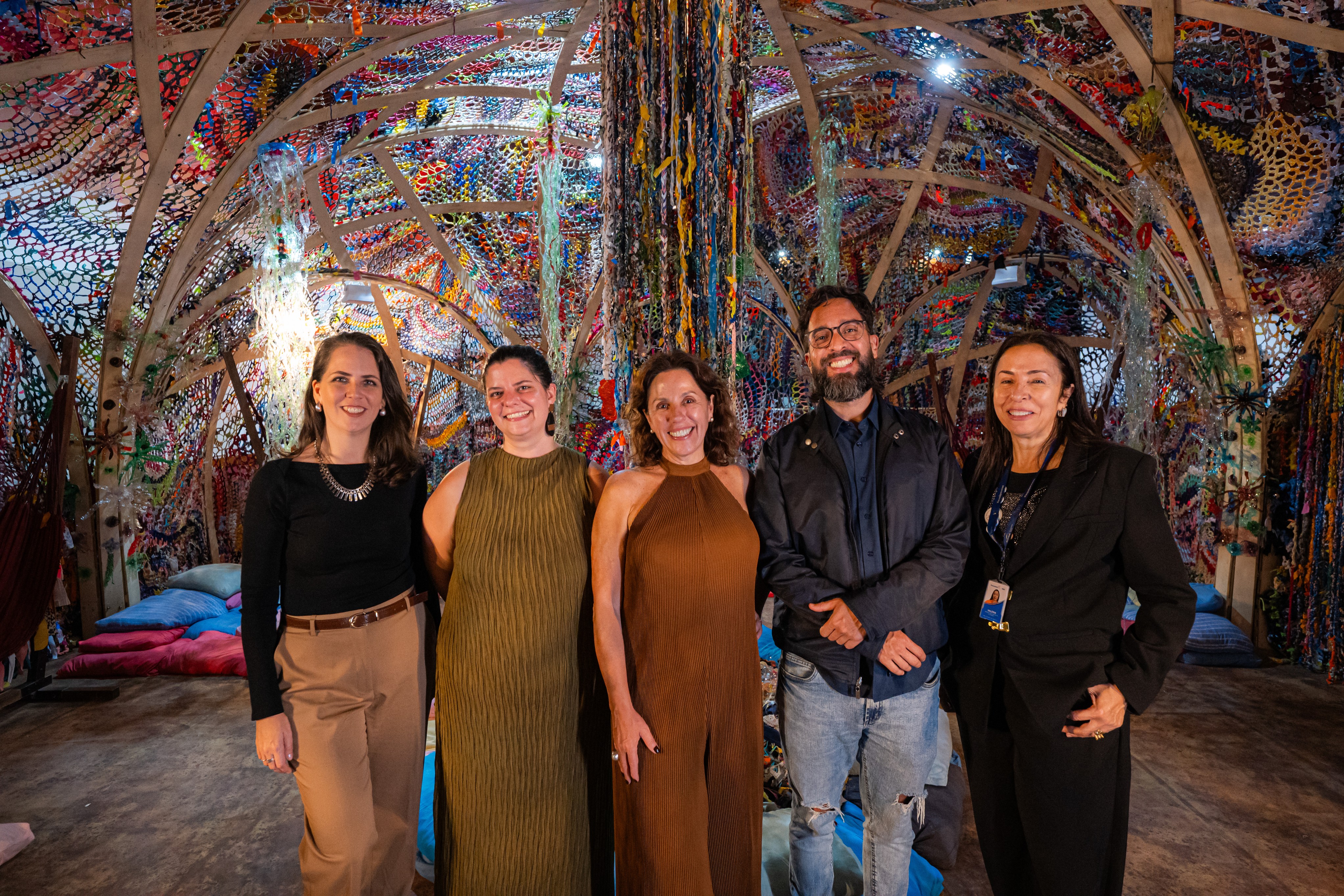 abertura da exposição “Você Já Escutou a Terra?” em Cachoeiro de Itapemirim