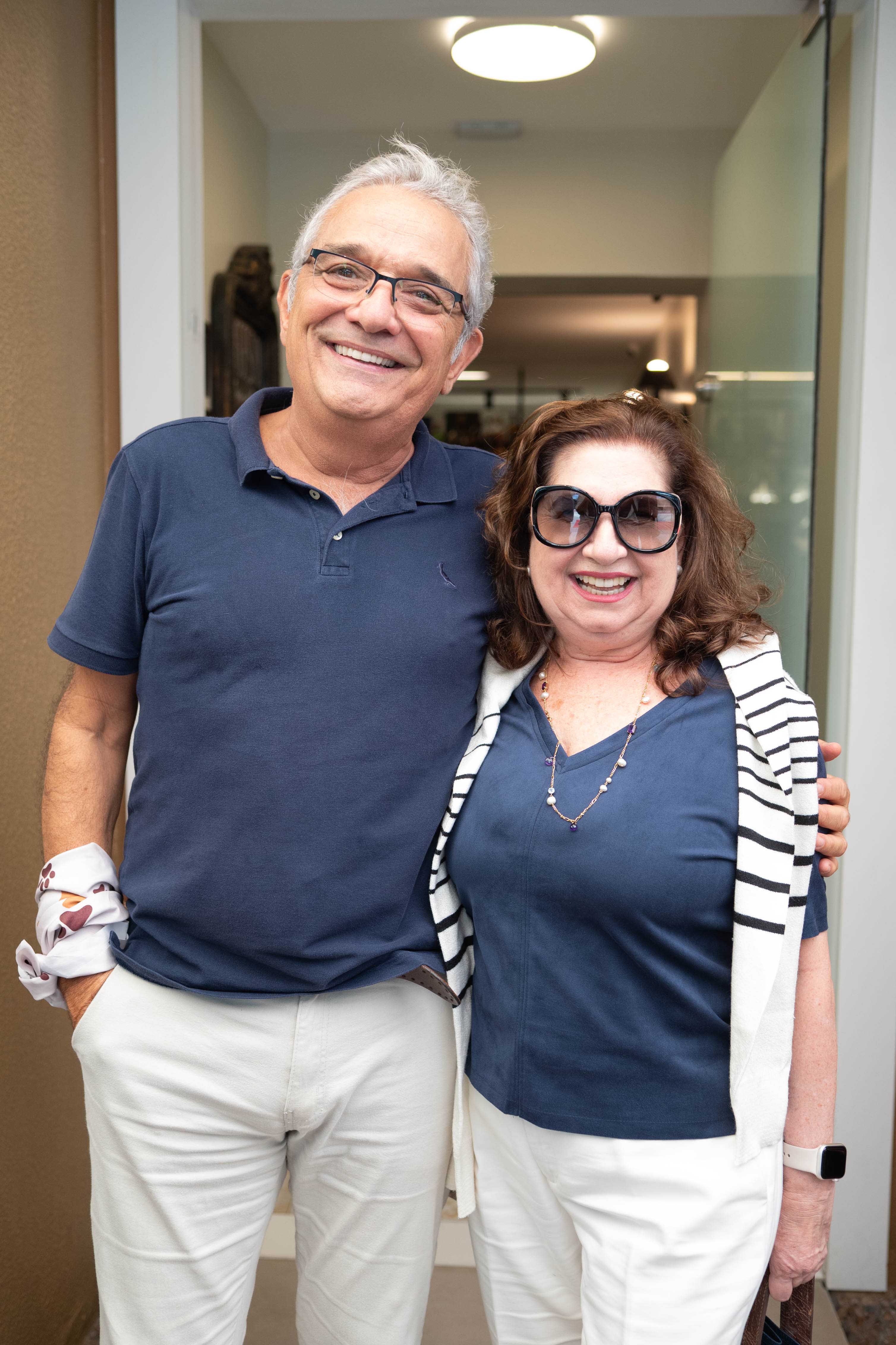 Augusto Pacheco e Rowena Daher