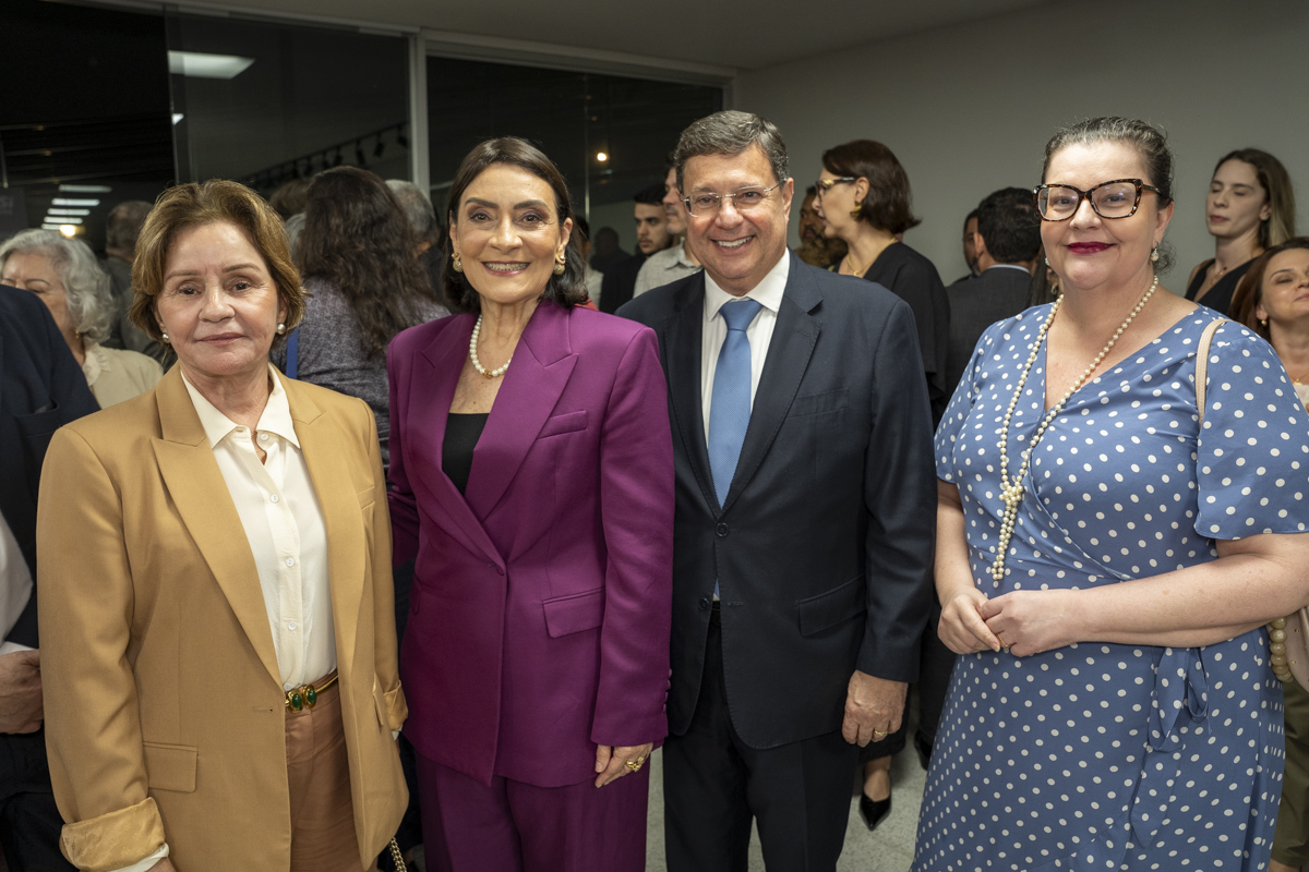 Janete Vargas Simões, Elda Bussinger, Fernando Zardini e Luciana Andrade