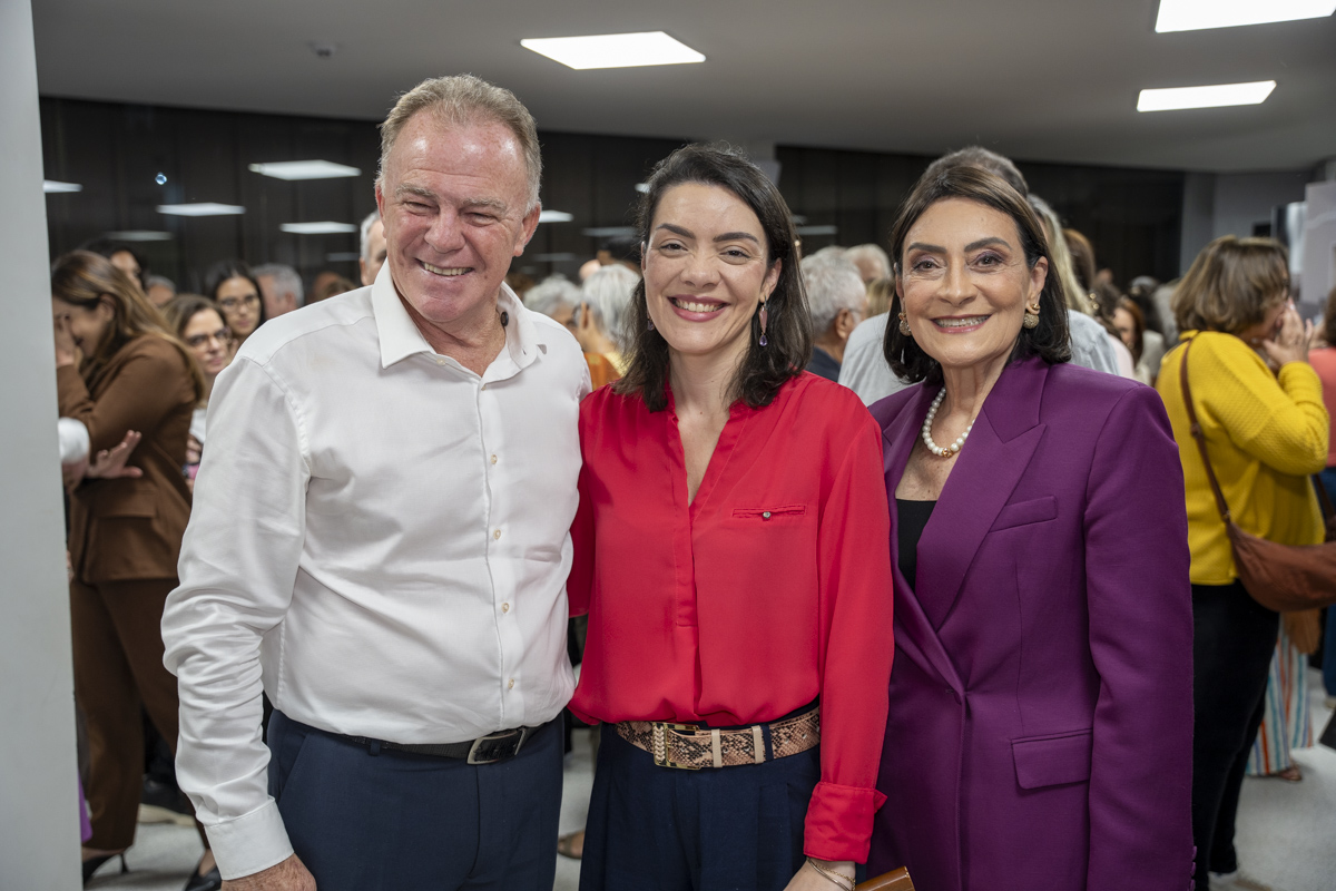 Renato Casagrande, Marcela Bussinger e Elda Bussinger