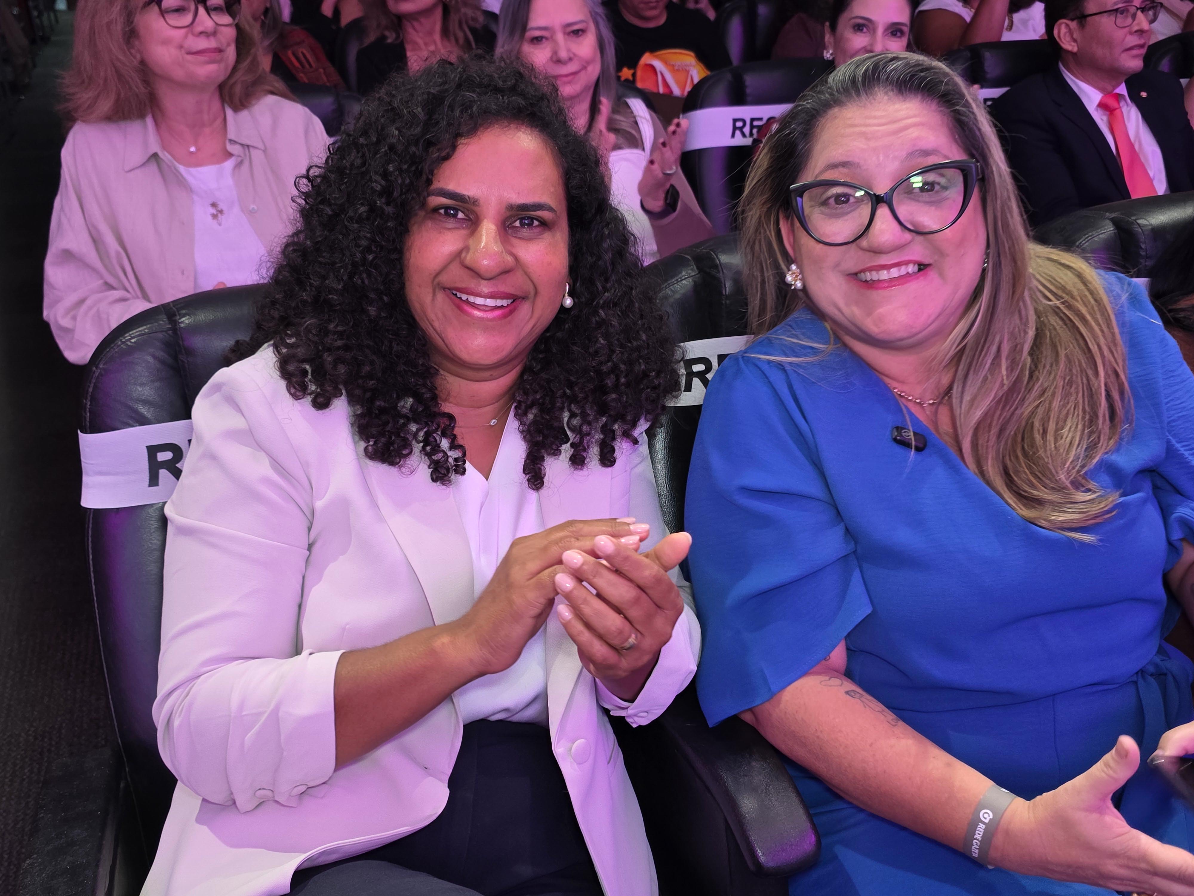 Jacqueline Moraes e Fabiana Malheiros