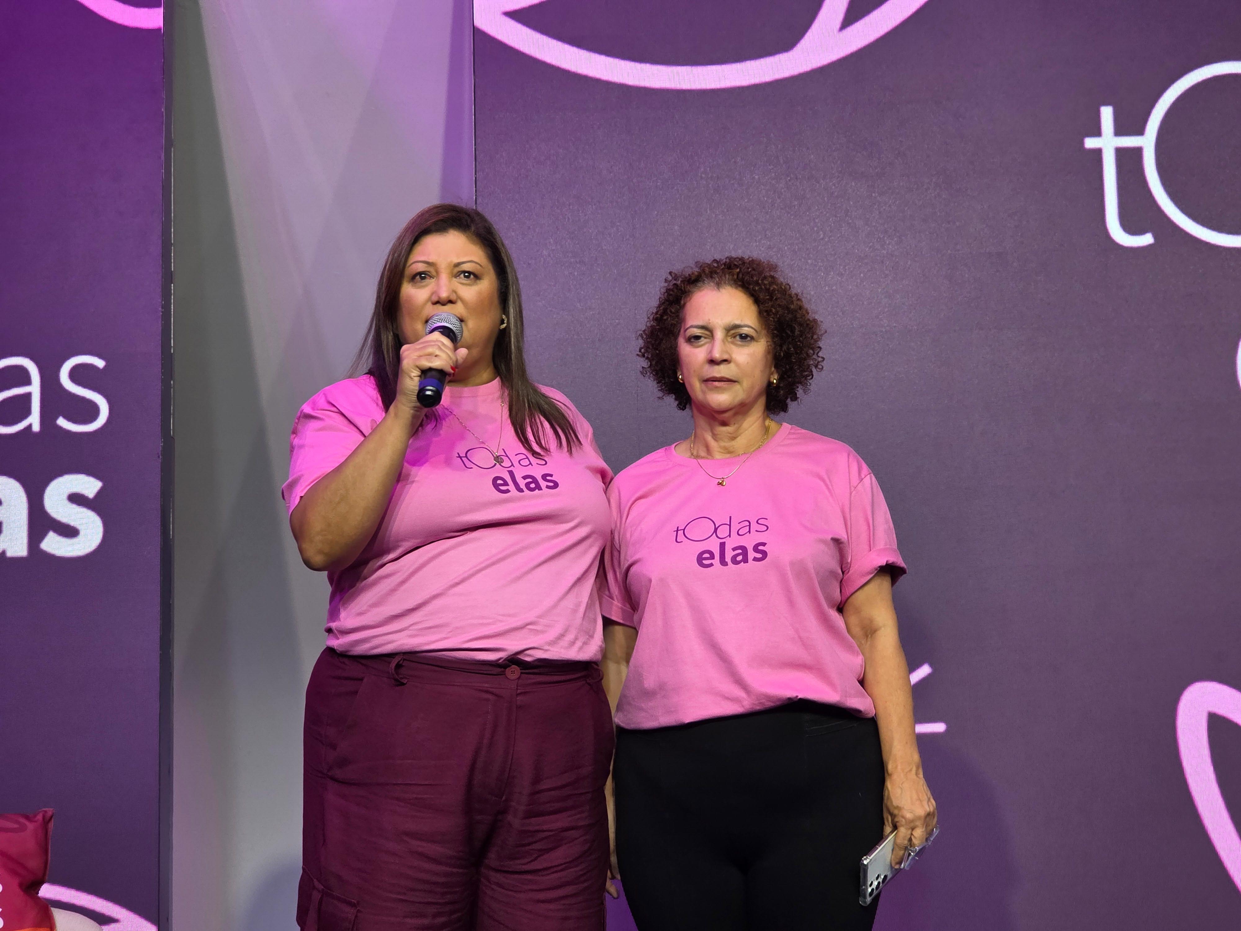 Elaine Silva e Vilmara Fernandes