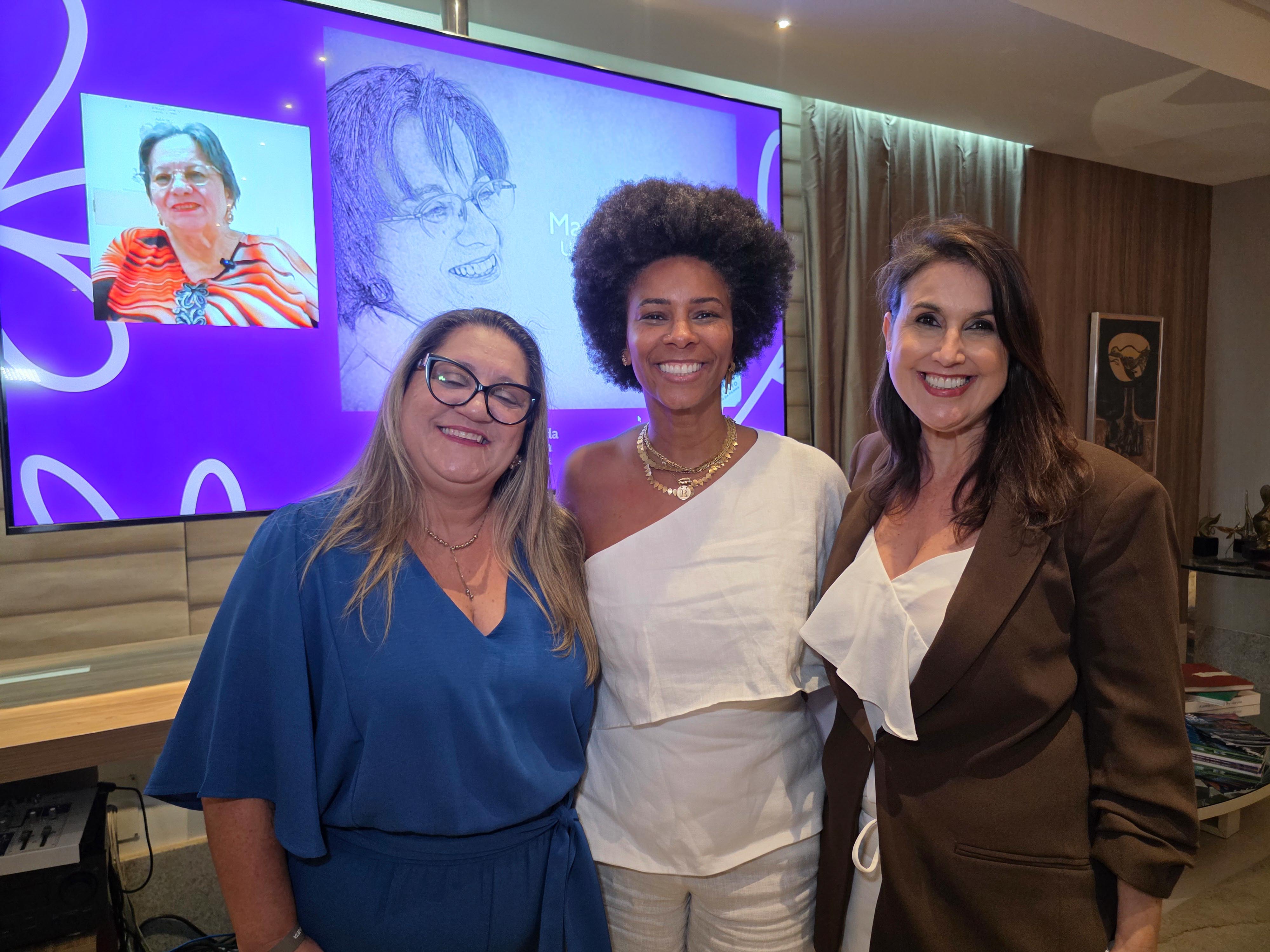Fabiana Malheiros, Rita Batista e Renata Rasseli