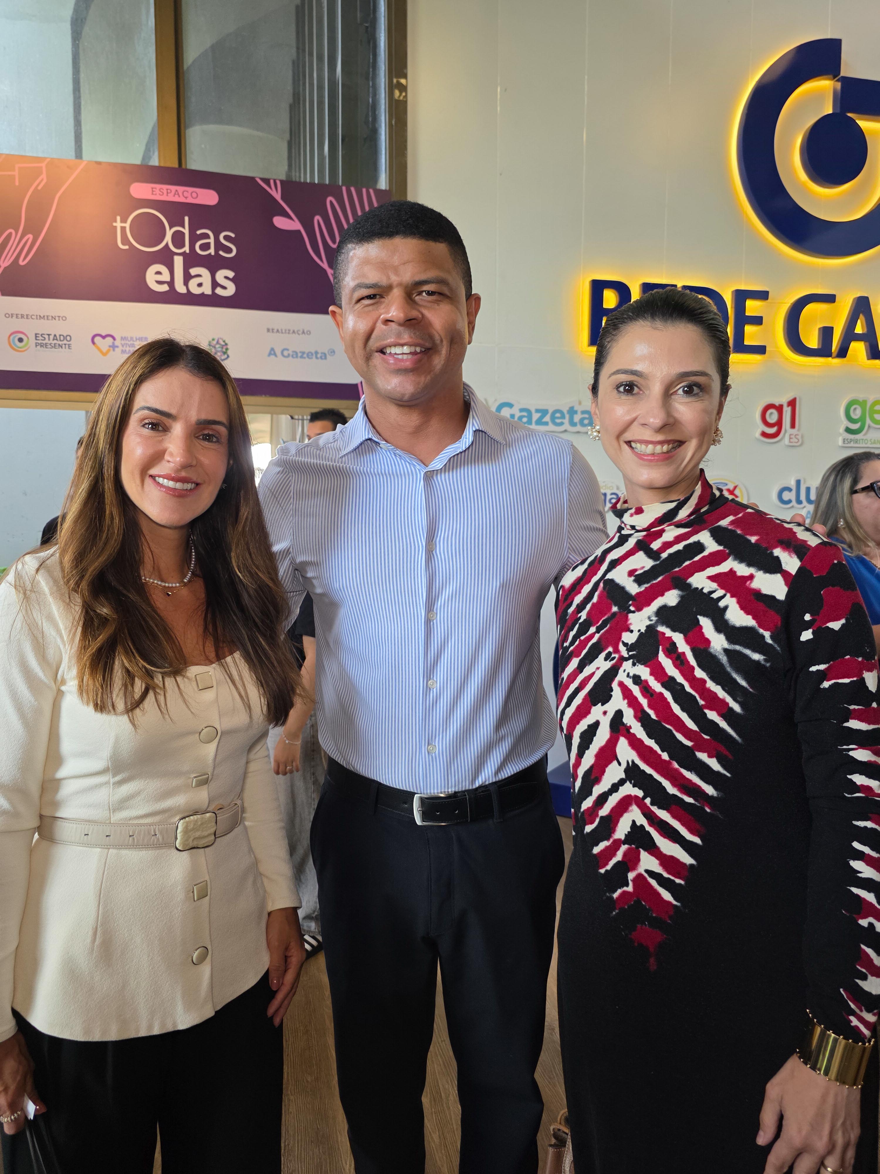 Alline Zanoni, Giliard Ferreira e Maria Clara Mendonça Perim
