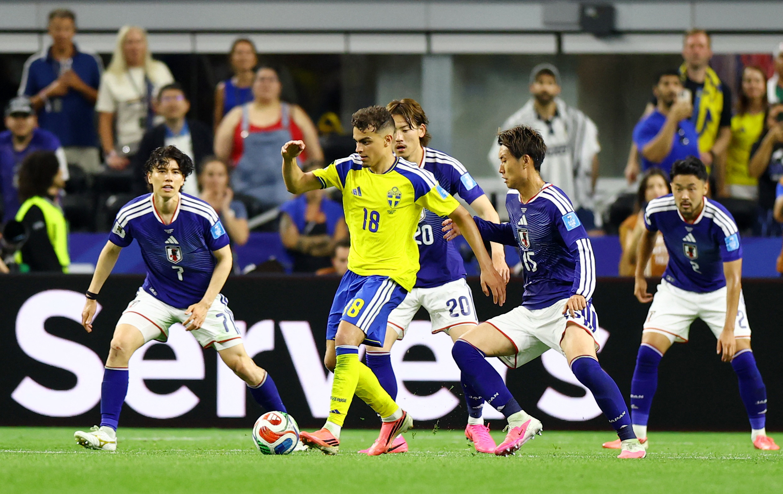 Japão e Suécia empataram em 1 a 1 pela Copa do Mundo 2026