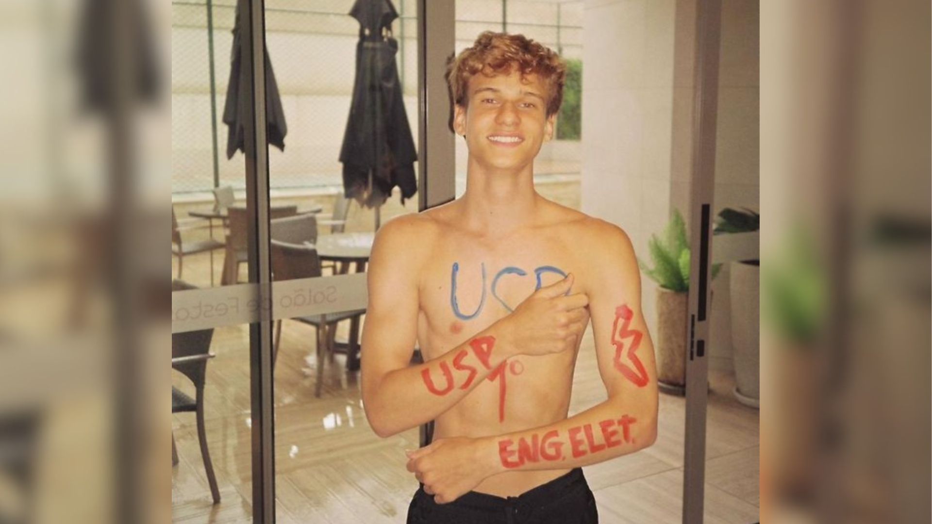 Matheus Flores Venturini, 18 anos, alcançou 960 pontos na prova de Matemática no Enem 2025.