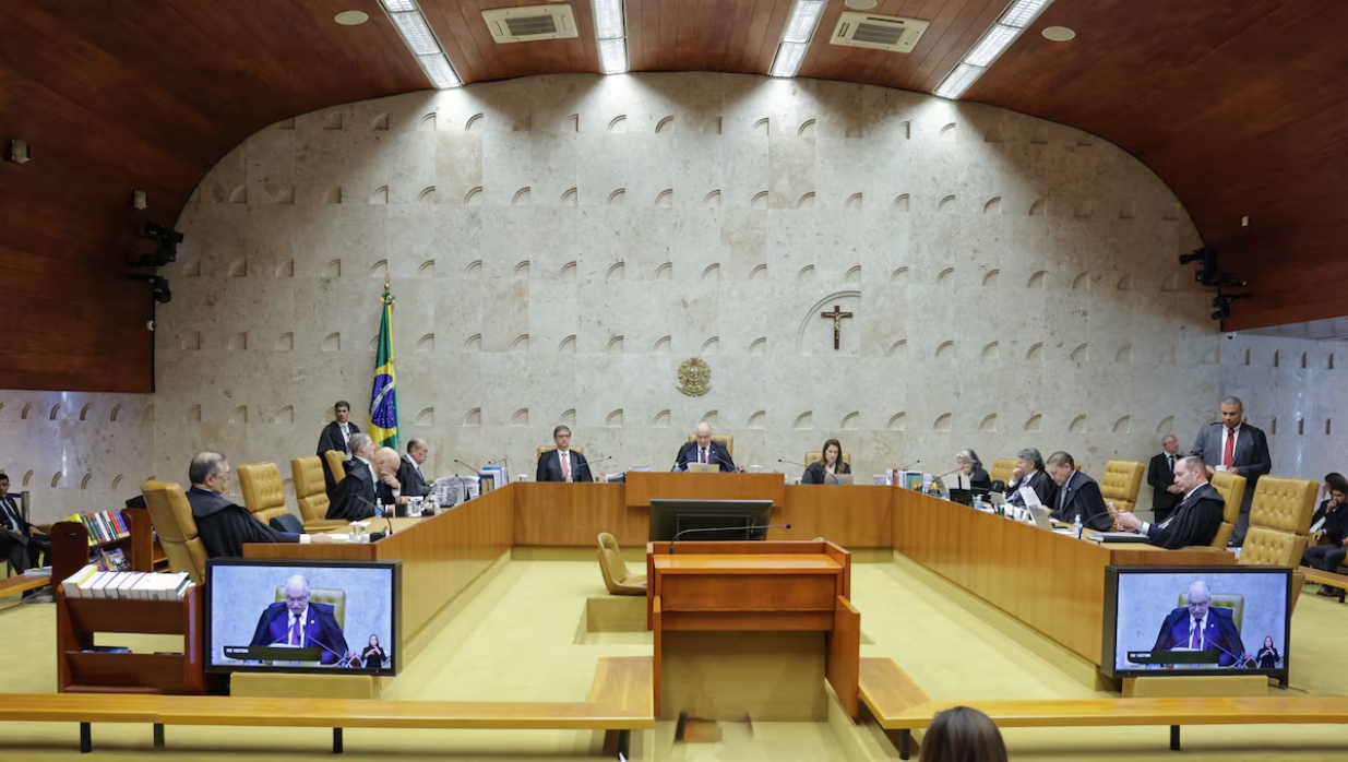 Sessão plenária do Supremo Tribunal Federal