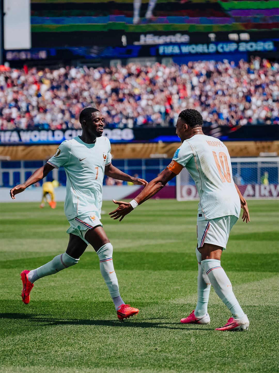 Dembelé e Mbappé