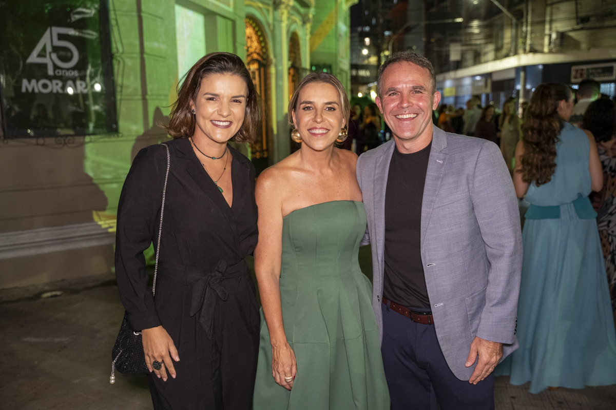 Tati Braga, Bartira Almeida e Vinicius Freitas