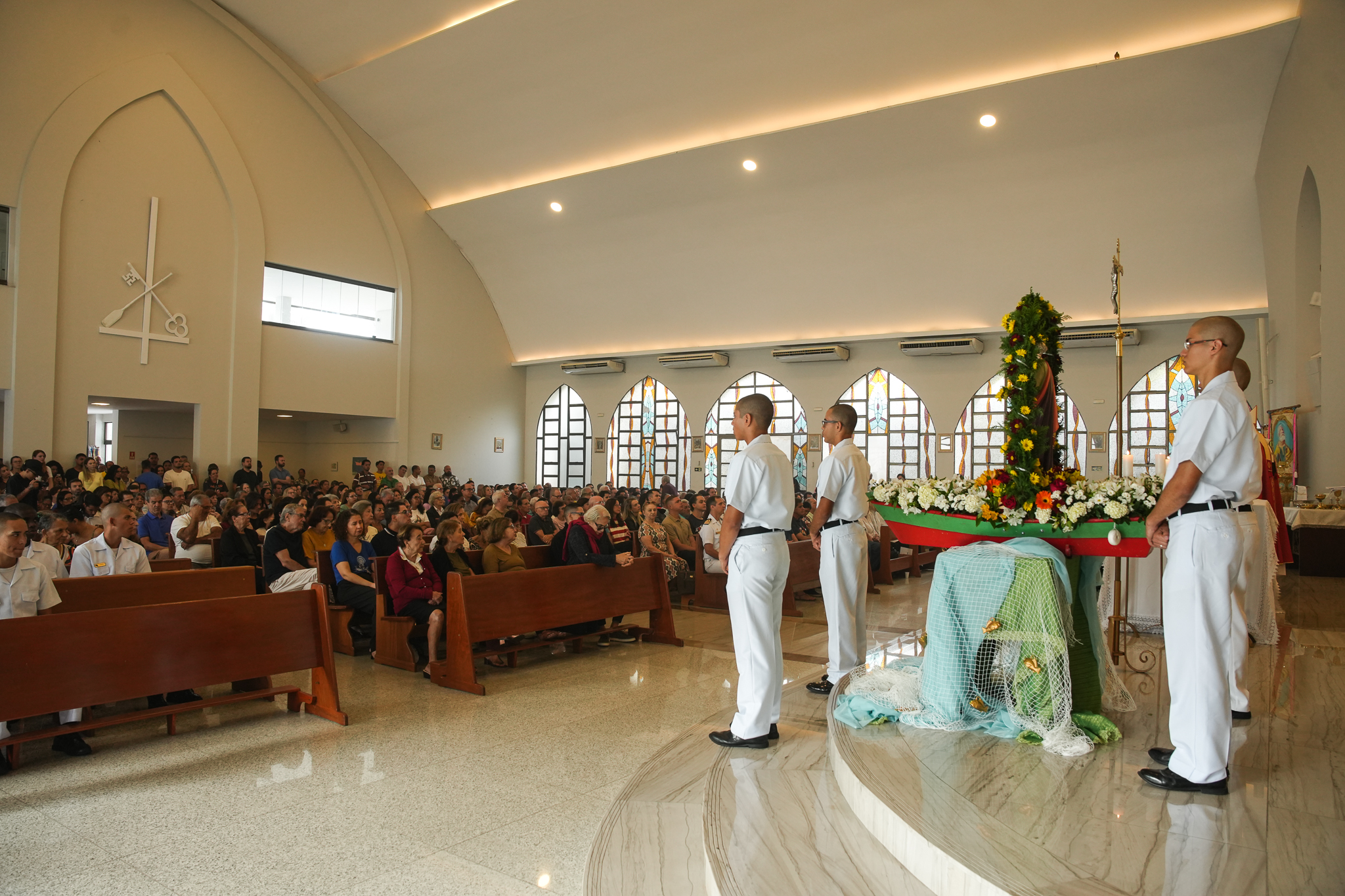 Missa e procissão marítima de São Pedro