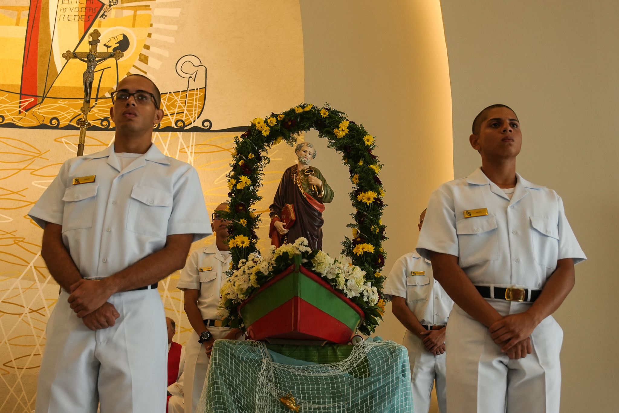 Missa e procissão marítima de São Pedro