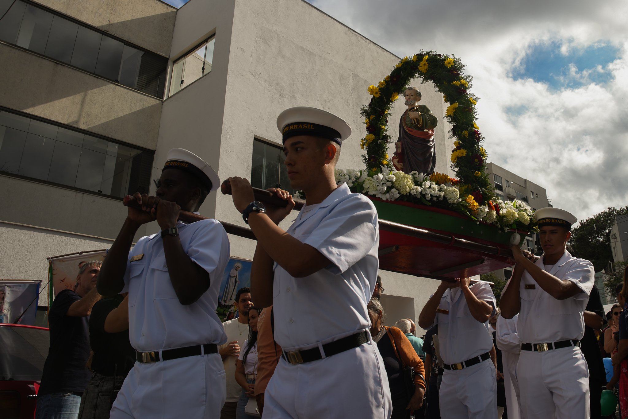 Missa e procissão marítima de São Pedro