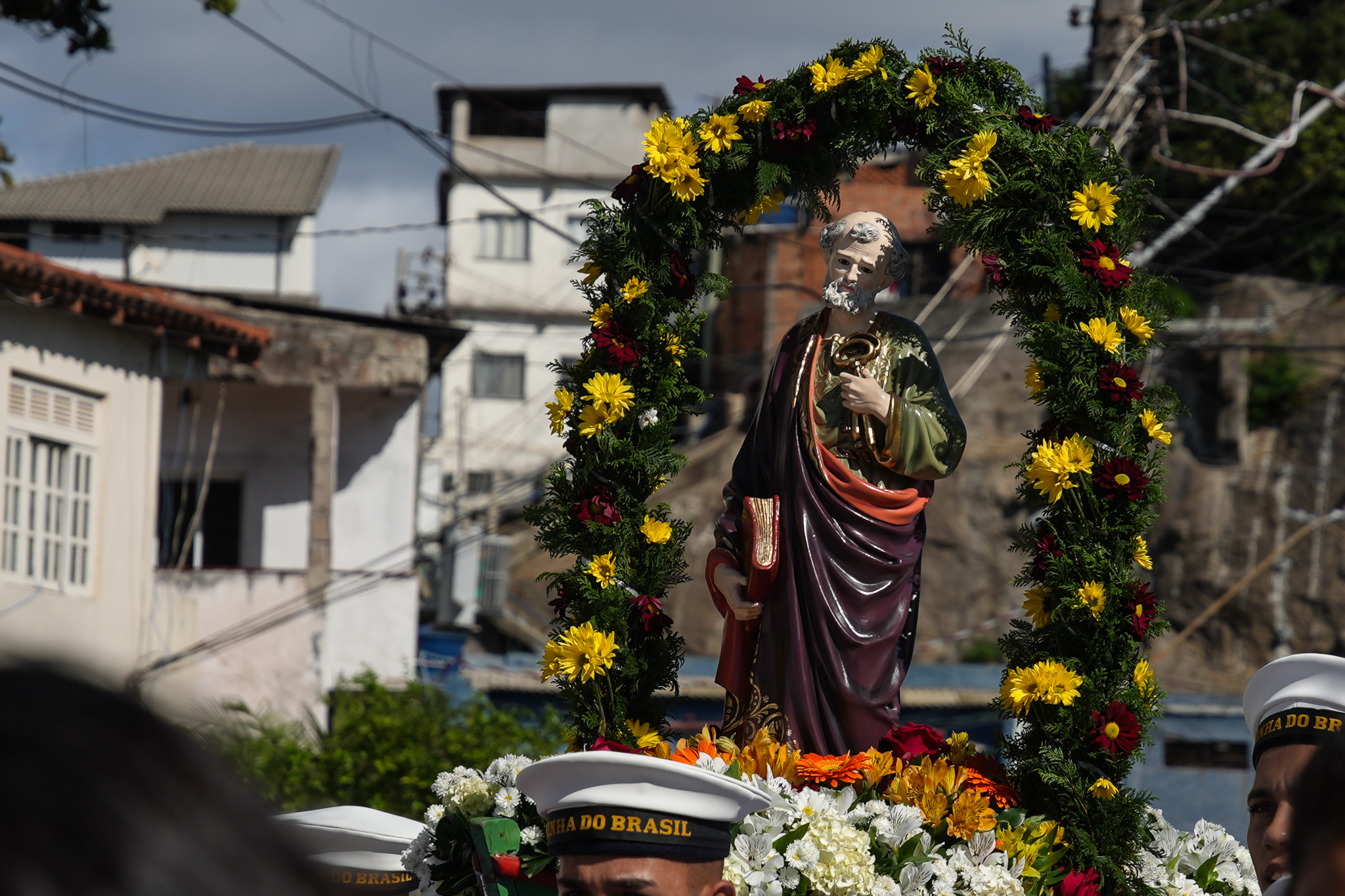 Missa e procissão marítima de São Pedro