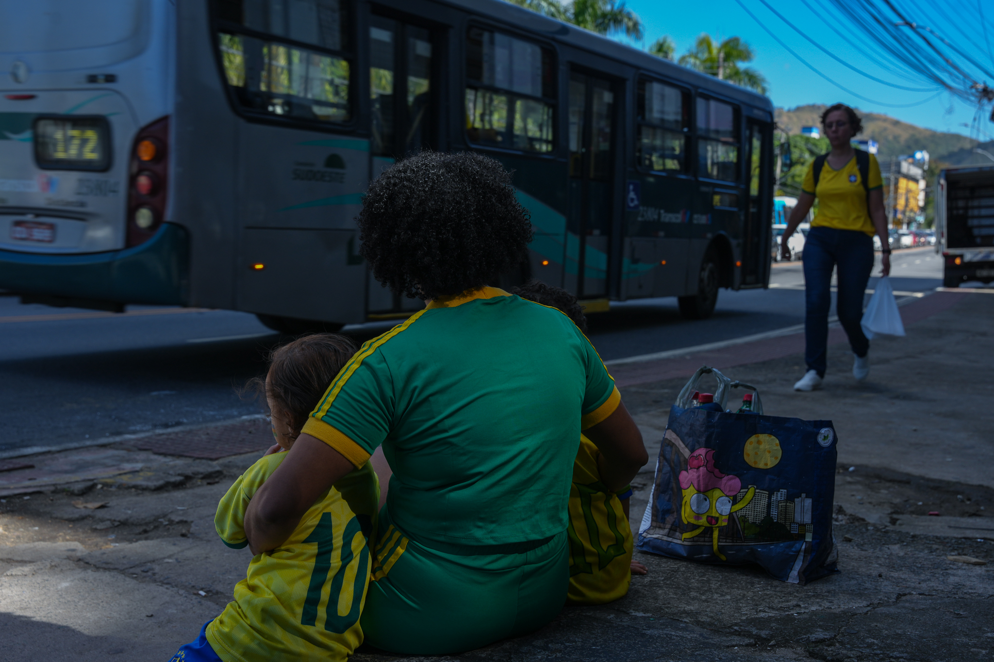 Trânsito caótico em Vitória uma hora antes do jogo da Seleção Brasileira