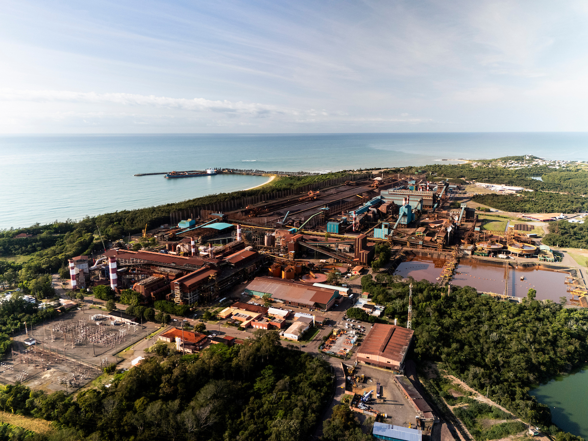 Unidade da Samarco em Ubu