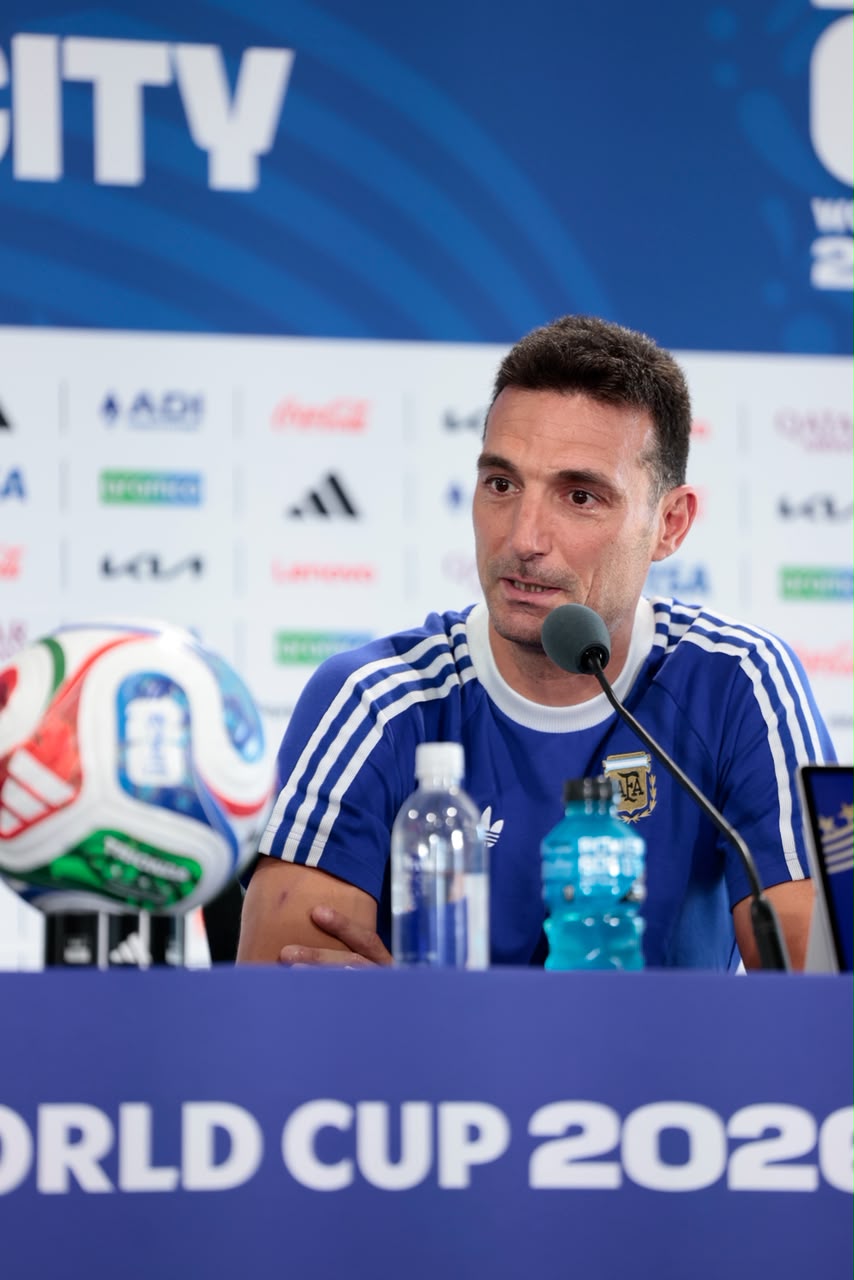 Lionel Scaloni, treinador da Argentina