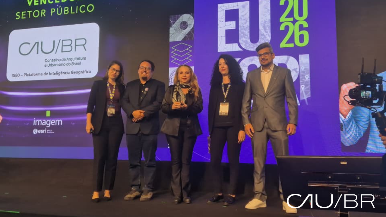 IGEO foi destaque no Prêmio de Excelência EU Esri 2026