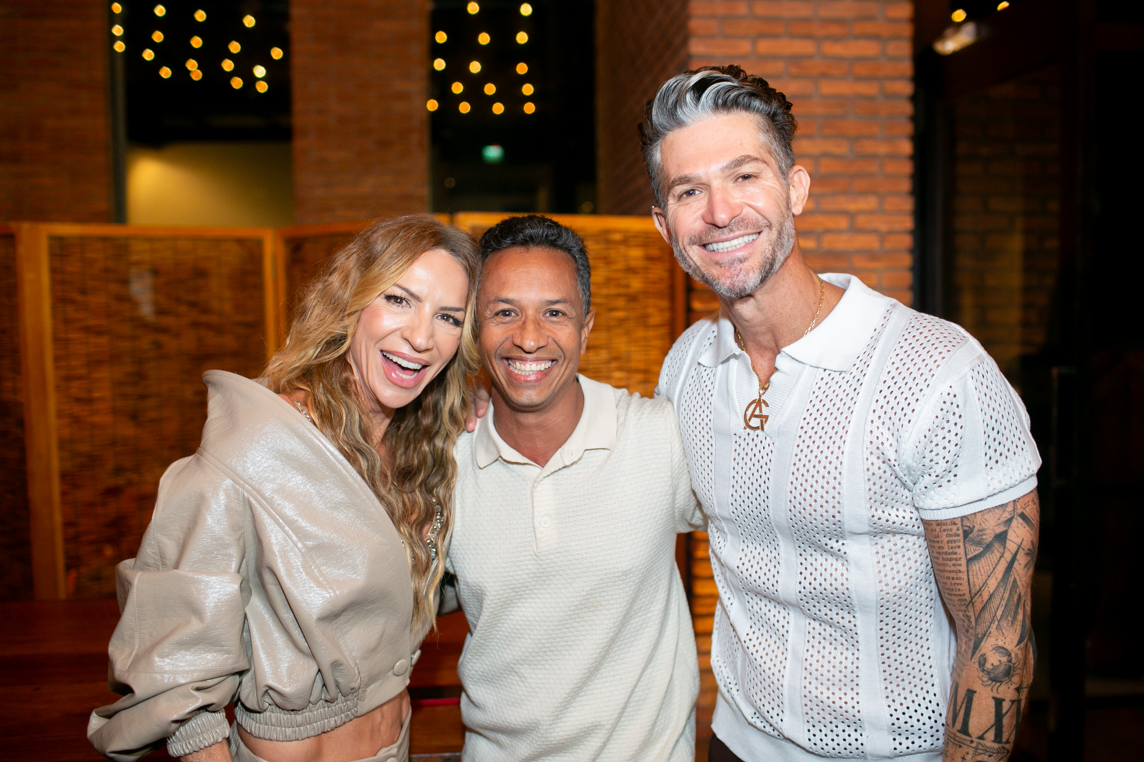 Giovanna Rosa, Andrezinho Castro e André Rosa
