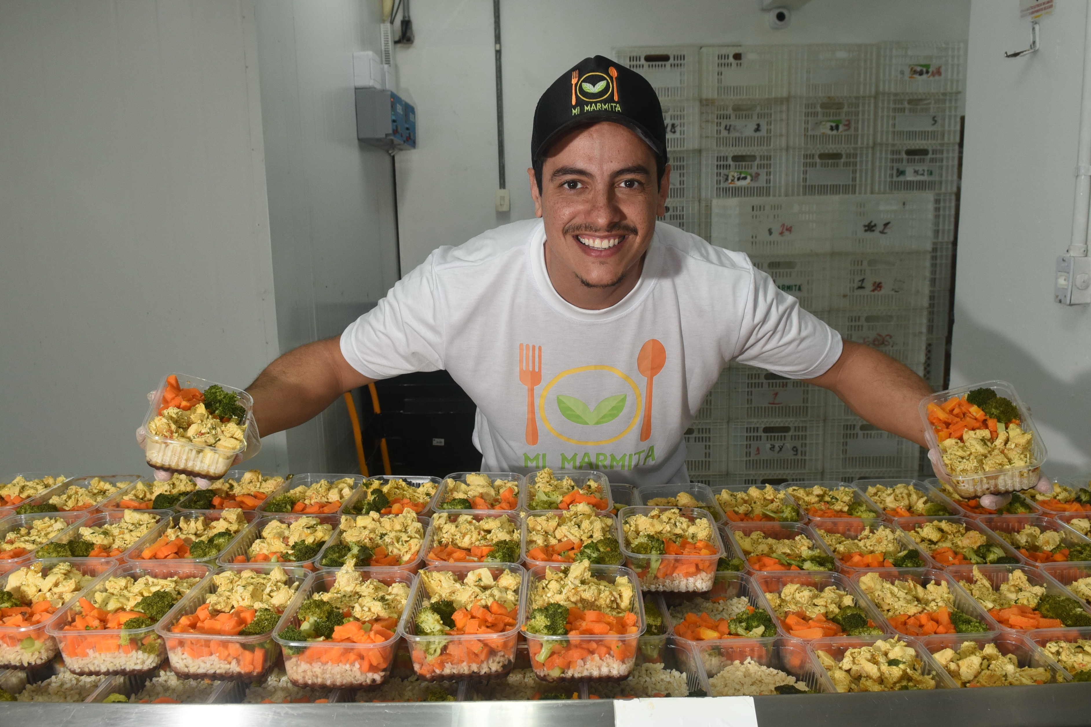 André Cândido da Mi Marmita, empresa de comida congelada