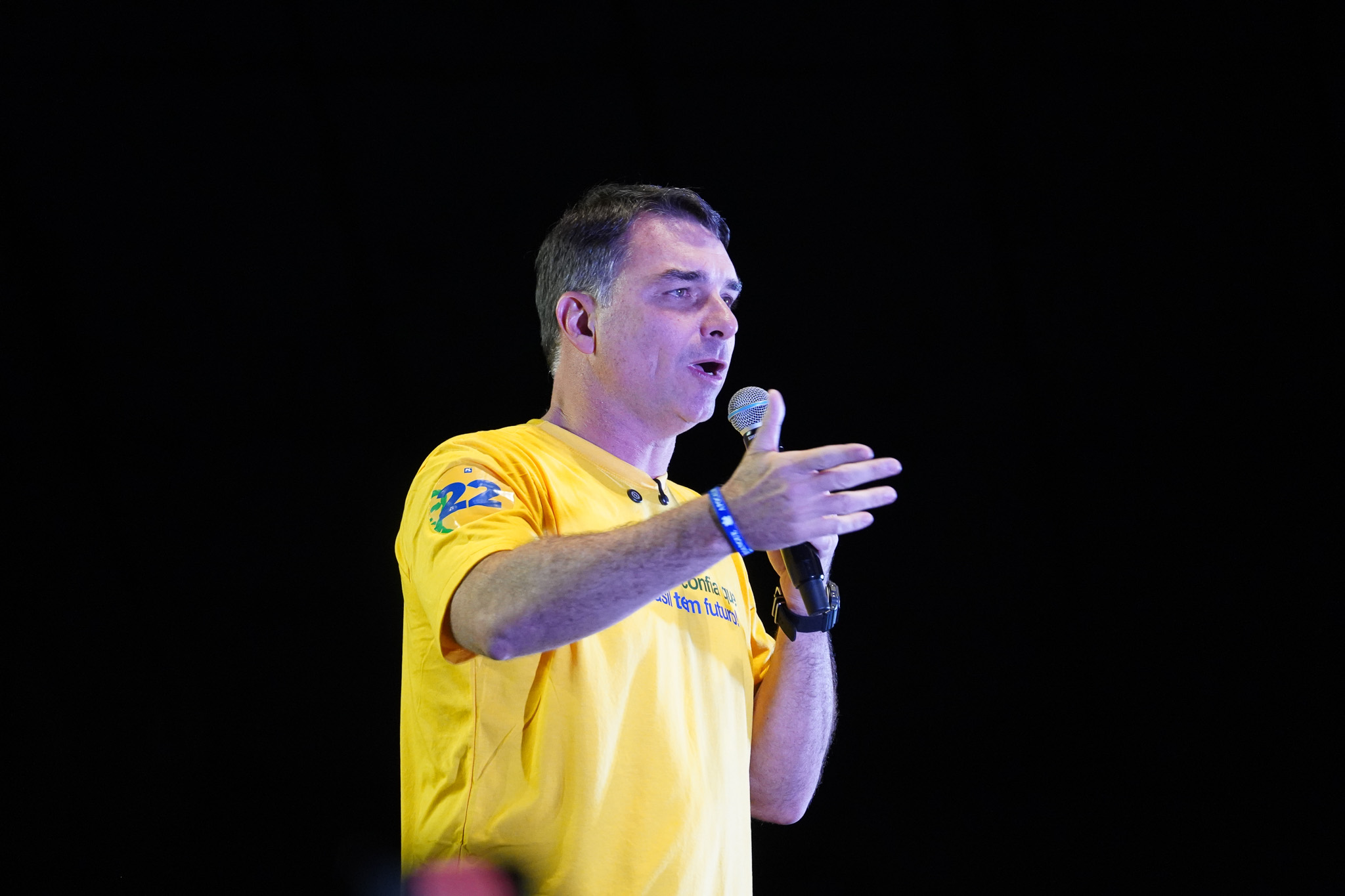 Evento do PL em Vitória com Flávio Bolsonaro