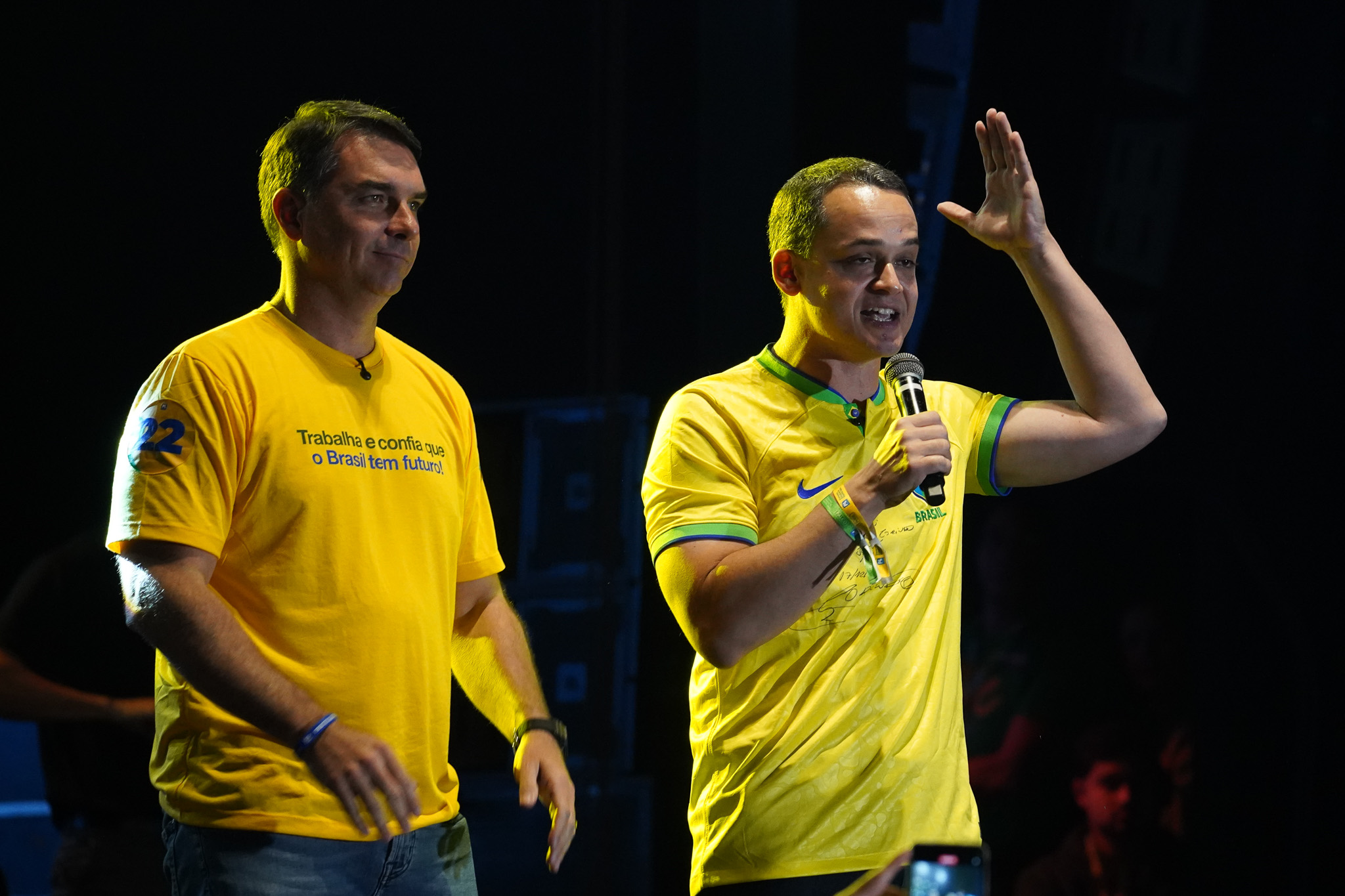 Evento do PL em Vitória com Flávio Bolsonaro