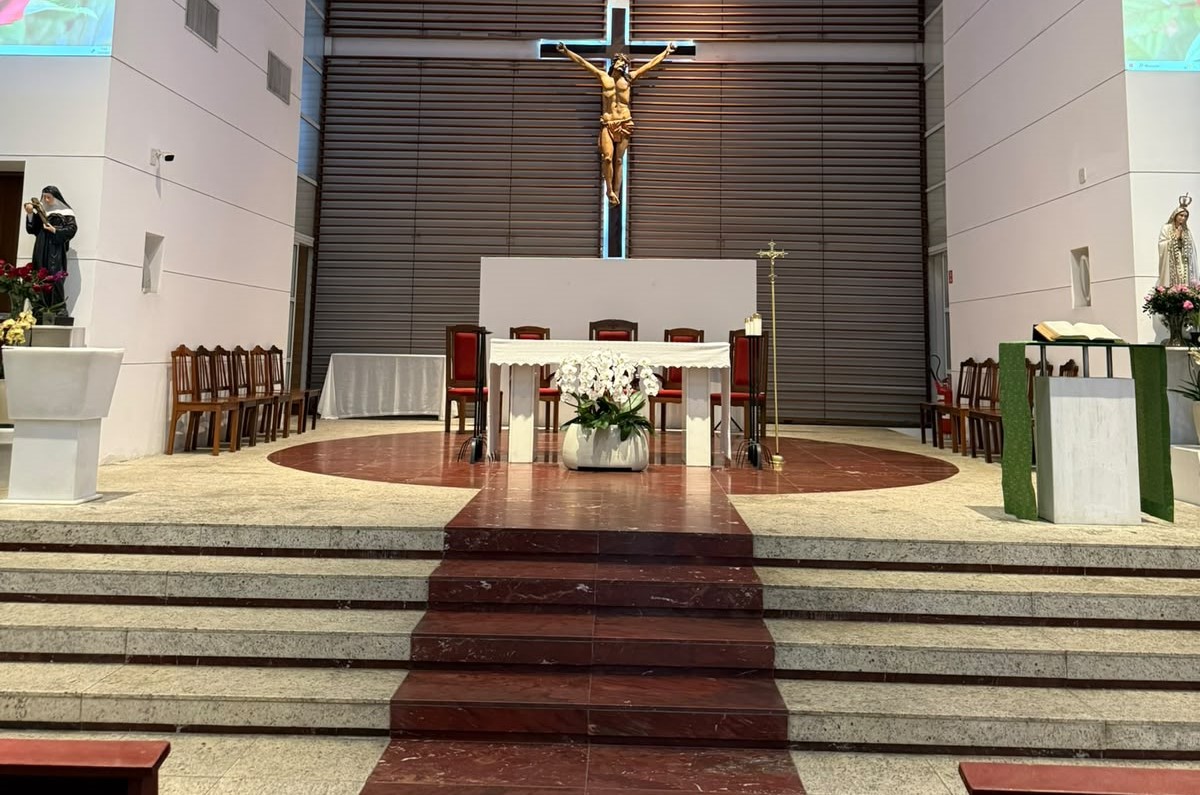 As missas inclusivas serão realizadas na Paróquia Santa Rita de Cássia, na Praia do Canto