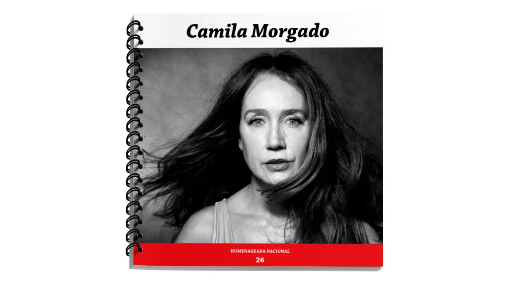 Caderno da homenageada