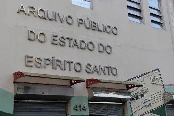 Sede do Arquivo Público do Estado do Espírito Santo no Centro de Vitória