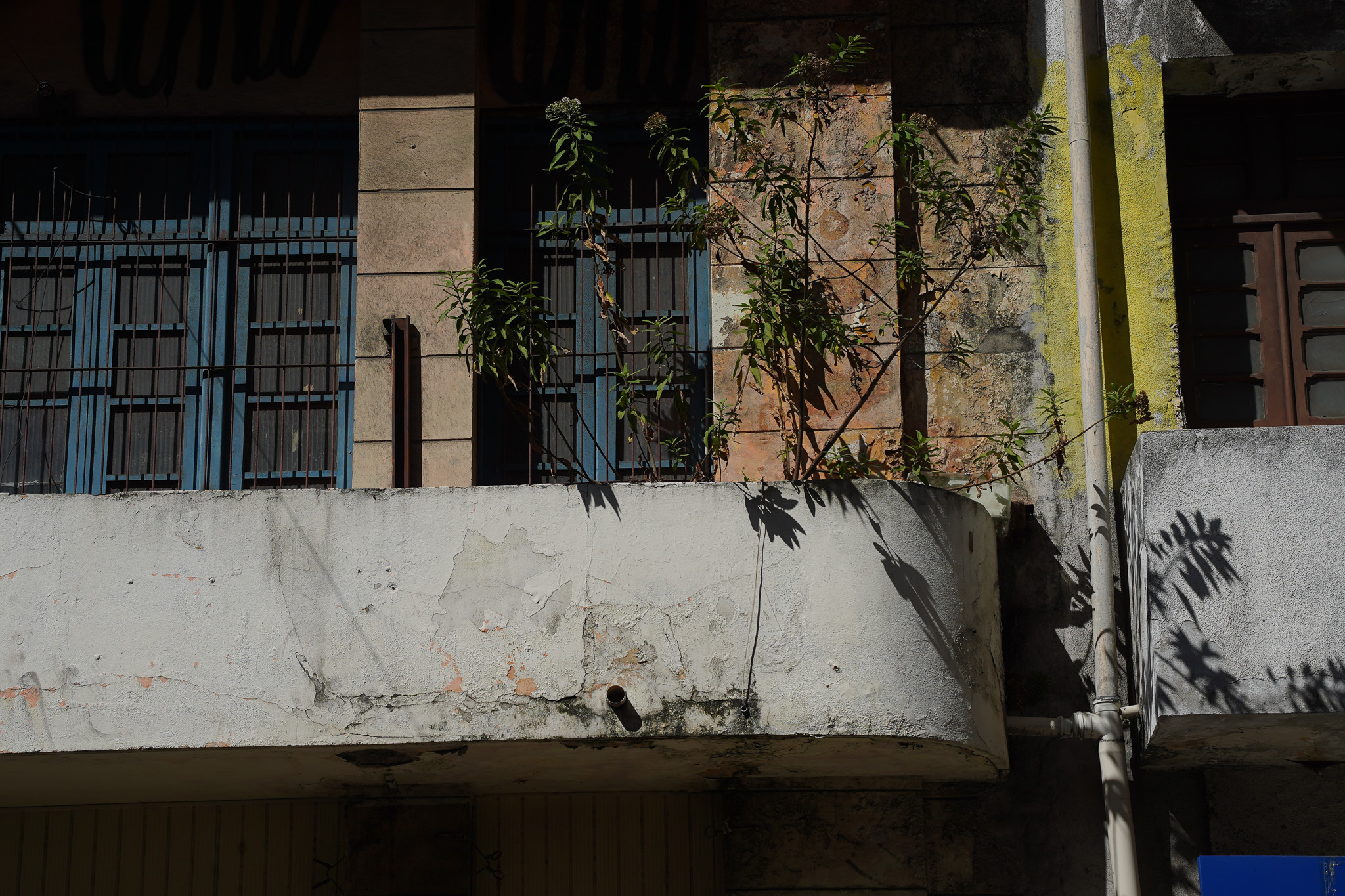 Prédios abandonados na Avenida Jerônimo Monteiro, no Centro de Vitória