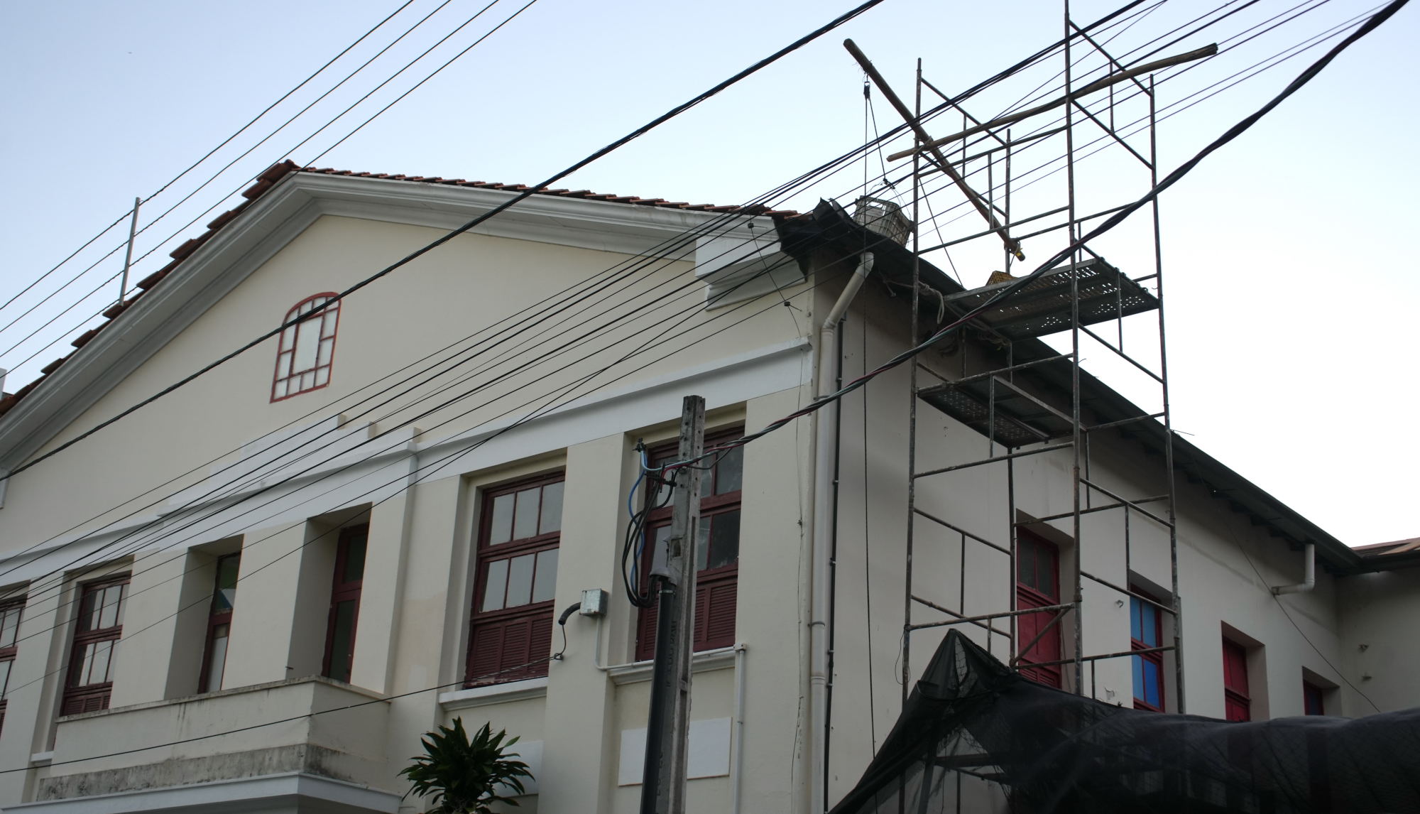 Obras no CMEI Ernestina Pessoa, Vitória