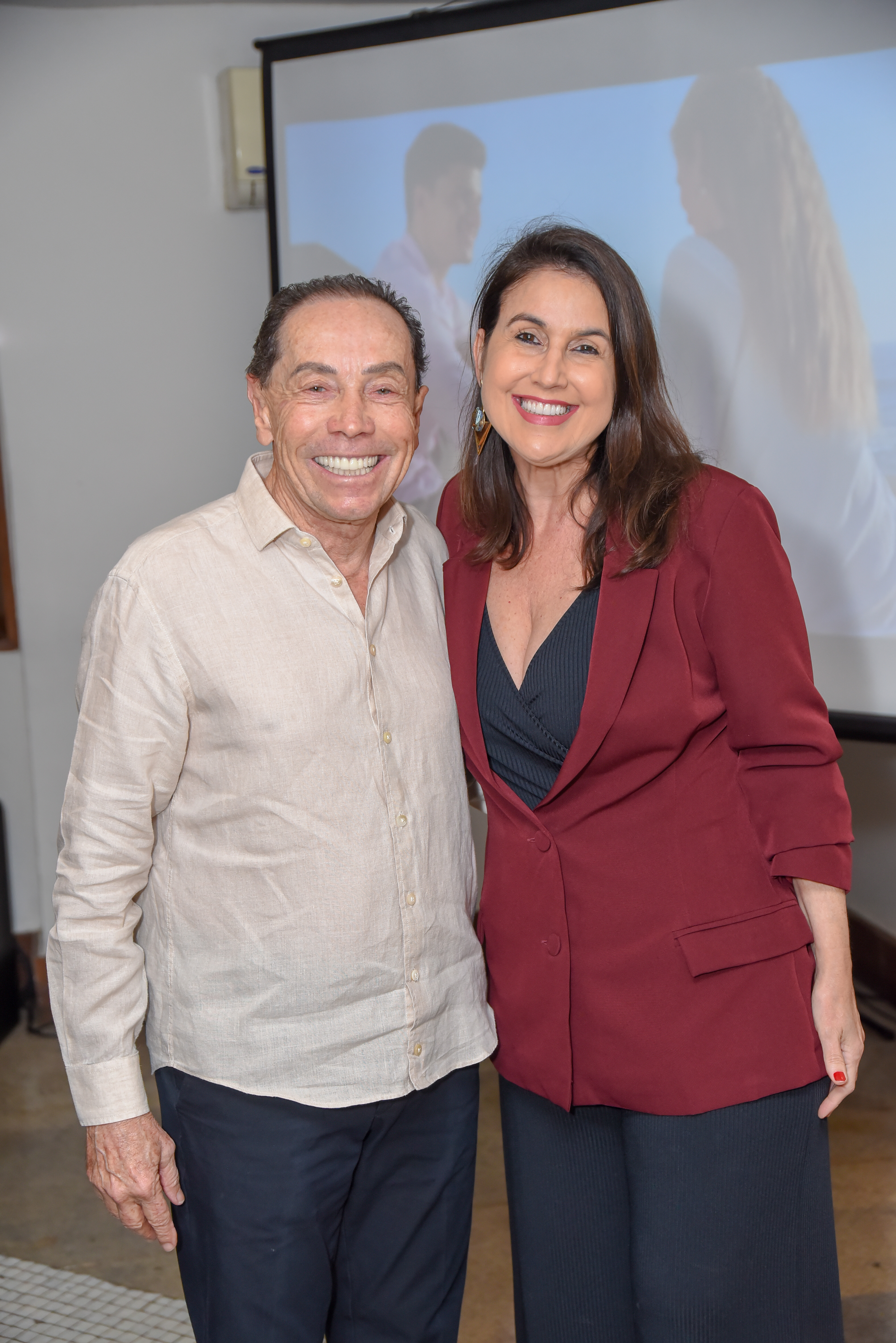 Valdecir Torezani e Renata Rasseli