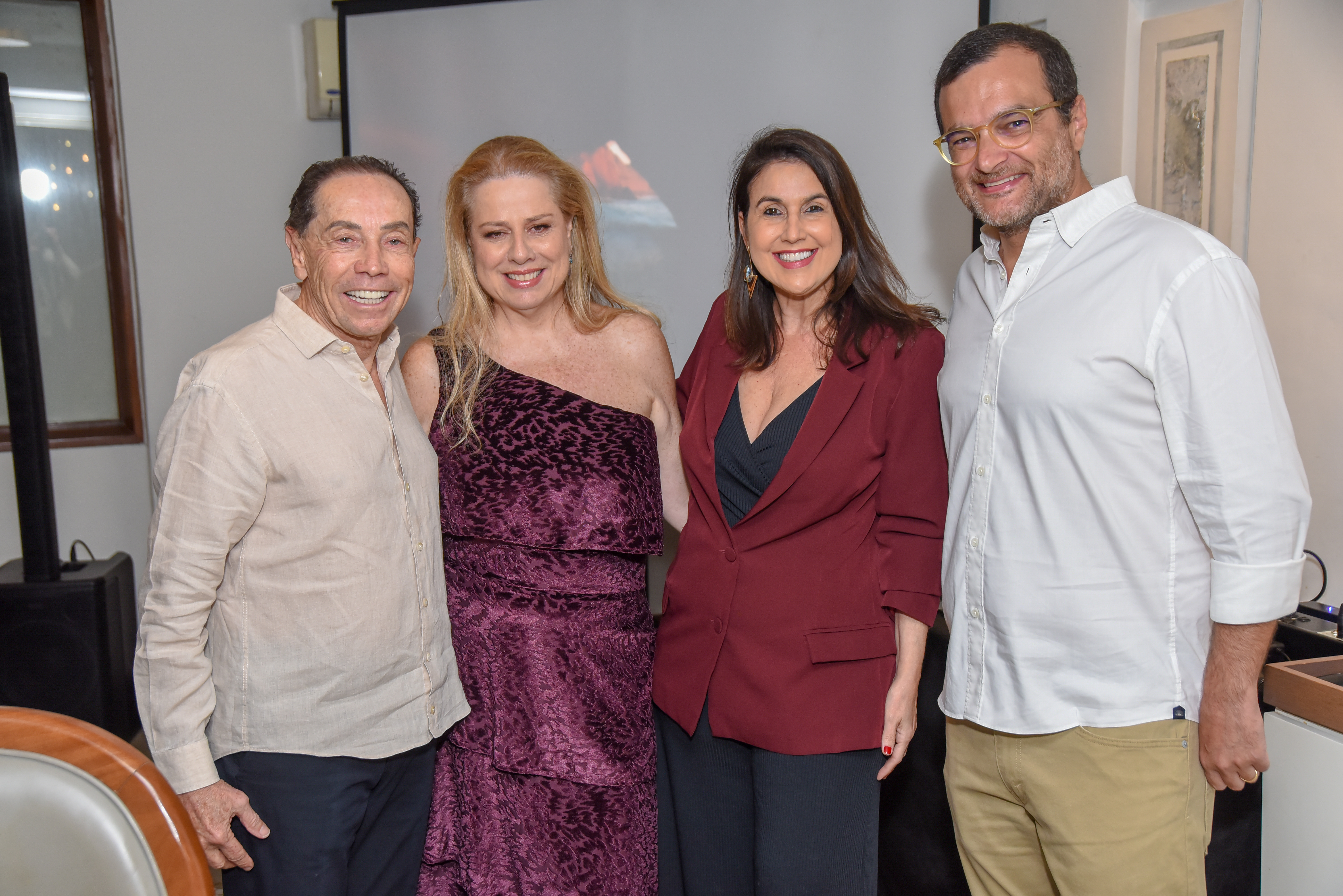 Valdecir Torezani, Sandra Fonseca, Renata Rasseli e Diogo Lopes
